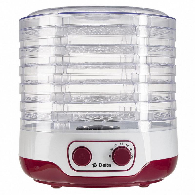 Изображение товара Электрическая сушилка для овощей и фруктов Delta DL-6890 5 ярусов 250 Вт белая