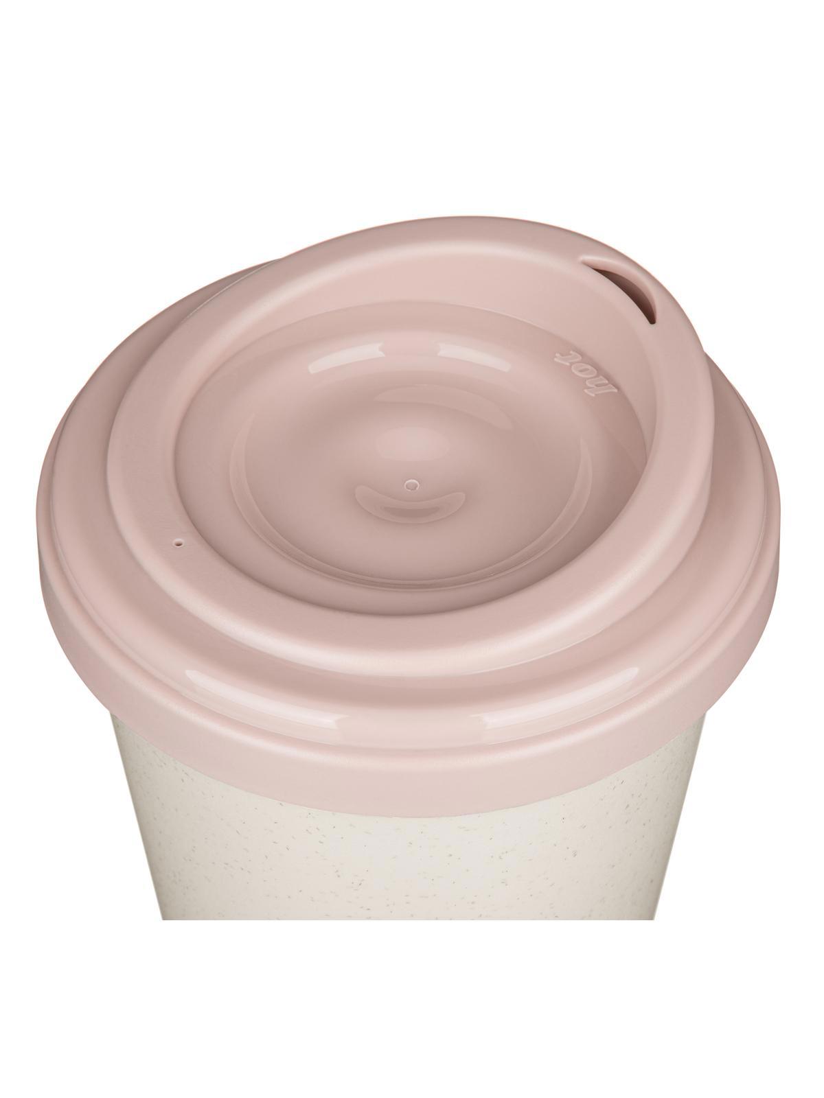 Изображение товара Термокружка Phibo 400 мл из пластика с герметичной крышкой и антискользящим корпусом