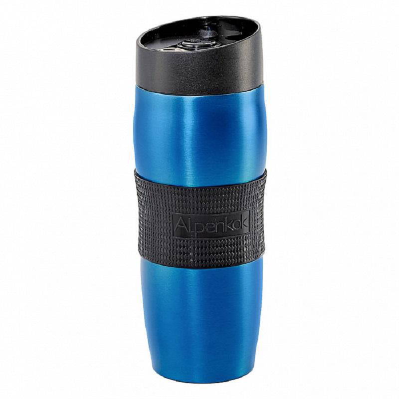 Изображение товара Термокружка 400 мл Alpenkok AK-04010A колба из нержавеющей стали цвет синий