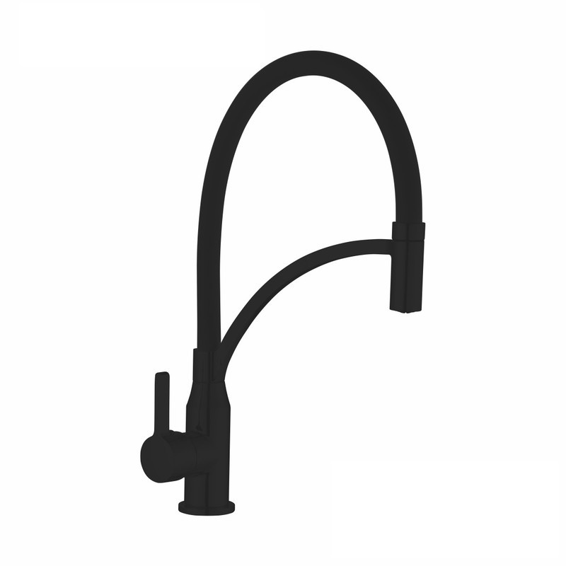 Изображение товара Однорычажный смеситель Shevanik S643H-3 43.8 см цвет черный