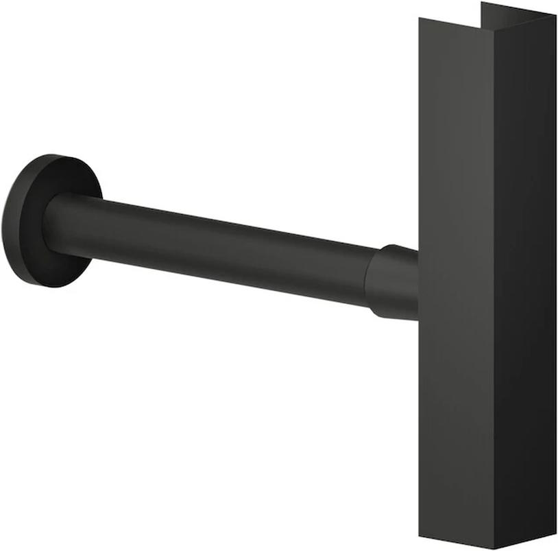 Изображение товара Сифон Nobili AV00102/3BM матовый черный регулируемый латунь Италия