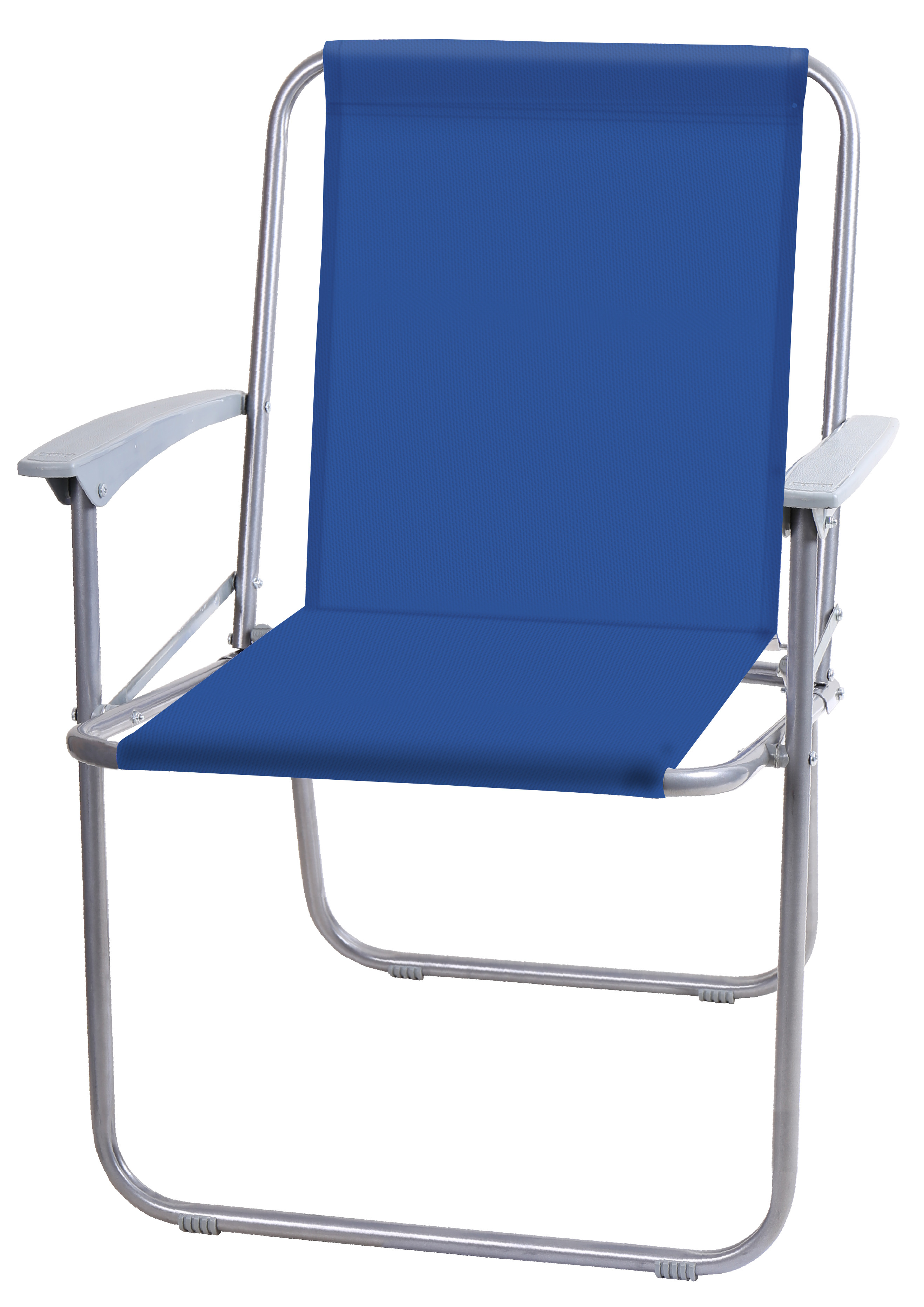 Изображение товара Кресло садовое складное 4 КС4-LM/С металлическое, синий, для кемпинга