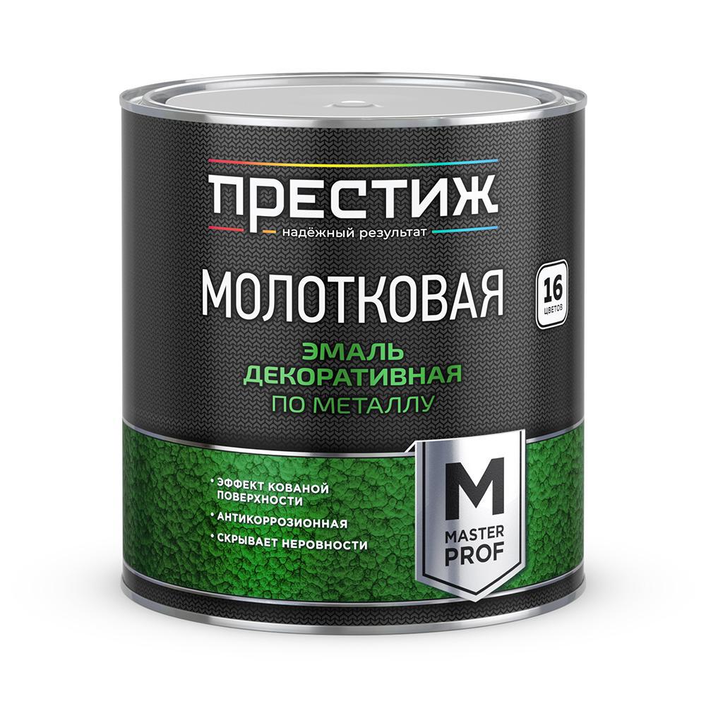 Изображение товара Молотковая эмаль по ржавчине Престиж Холдинг 2.5 л коричневая с эффектом кованой поверхности