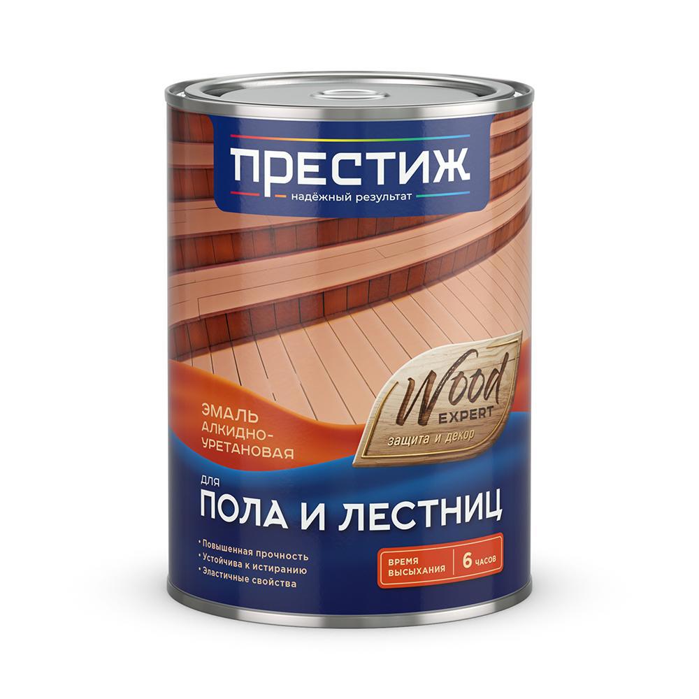 Изображение товара Эмаль для пола ПРЕСТИЖ ХОЛДИНГ 01-004-019-009 0.9 л цвет желто-коричневый