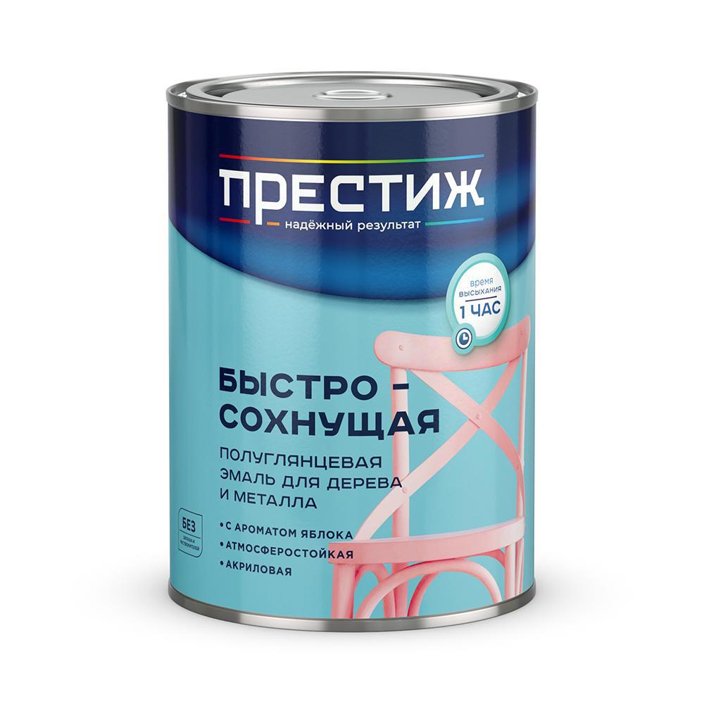 Изображение товара Эмаль акриловая ПРЕСТИЖ ХОЛДИНГ полуглянцевая бежевый 0.9 кг