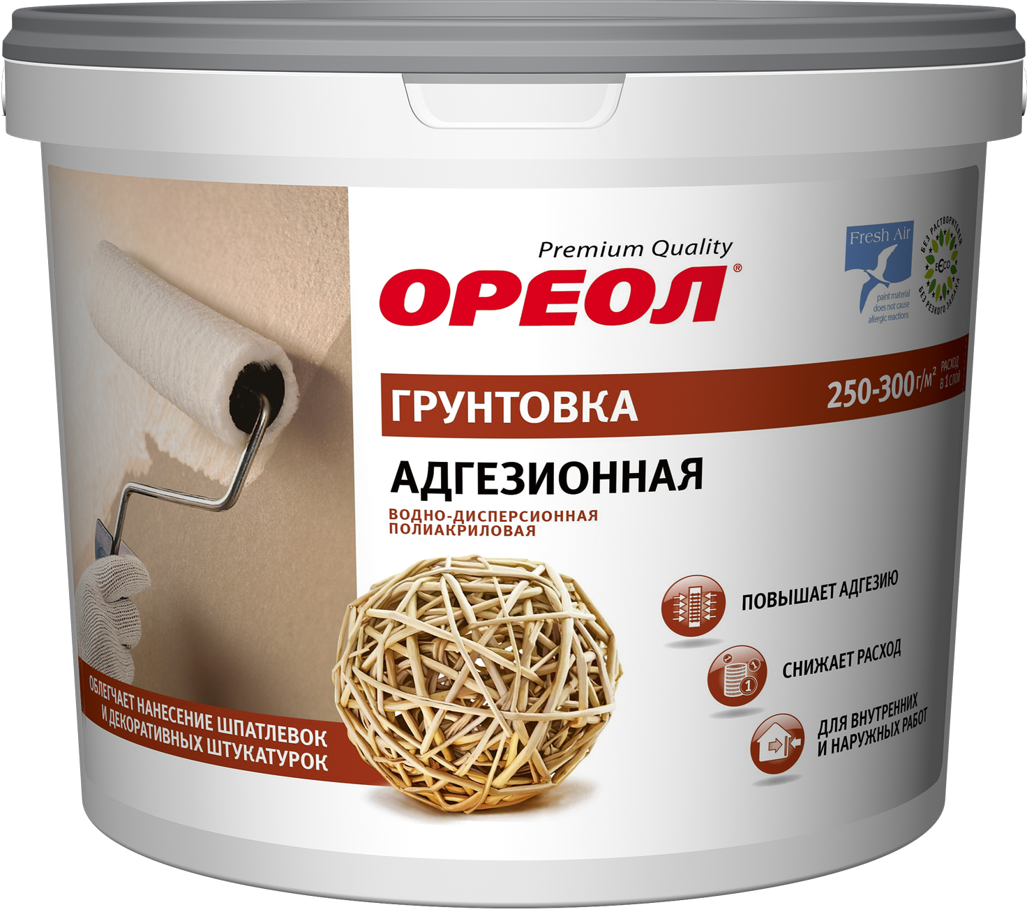 Изображение товара Грунтовка адгезионная Ореол 12 кг