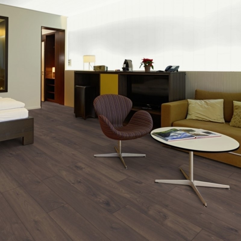 Изображение товара Ламинат Swiss Krono Solid Chrome Дуб Лейсин 33 класс толщина 12 мм с фаской 1.33 м²