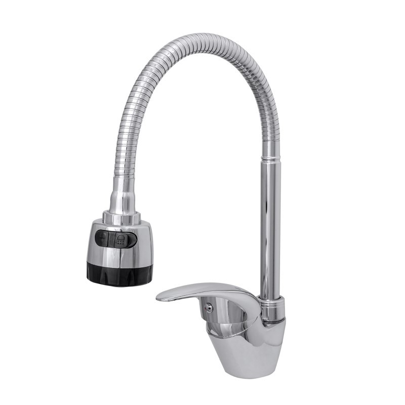 Изображение товара Однорычажный смеситель Сантаком 4302у 35 см цвет хром