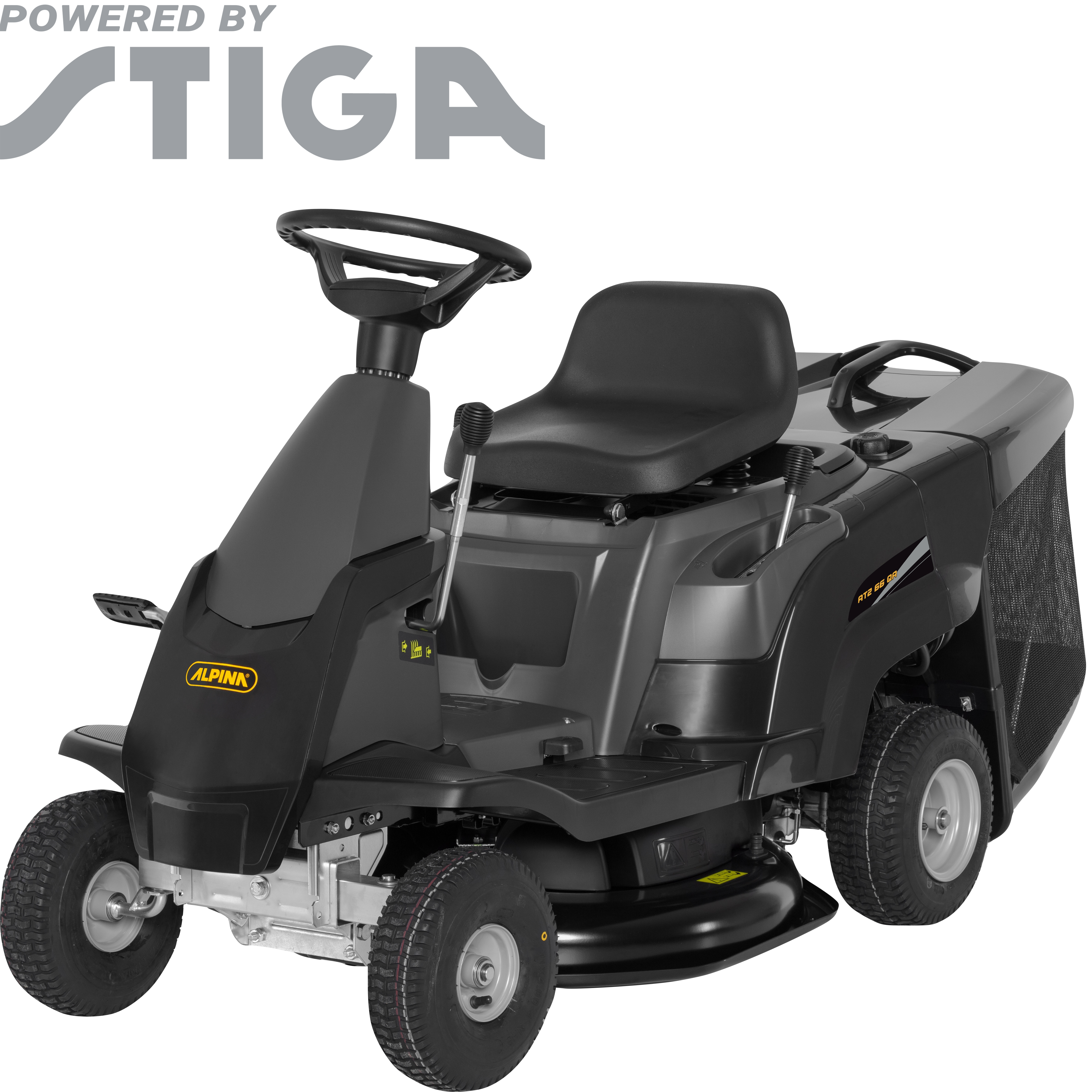 Изображение товара Газонокосилка-райдер Alpina AT 2 66 QA с двигателем 5 л.с.