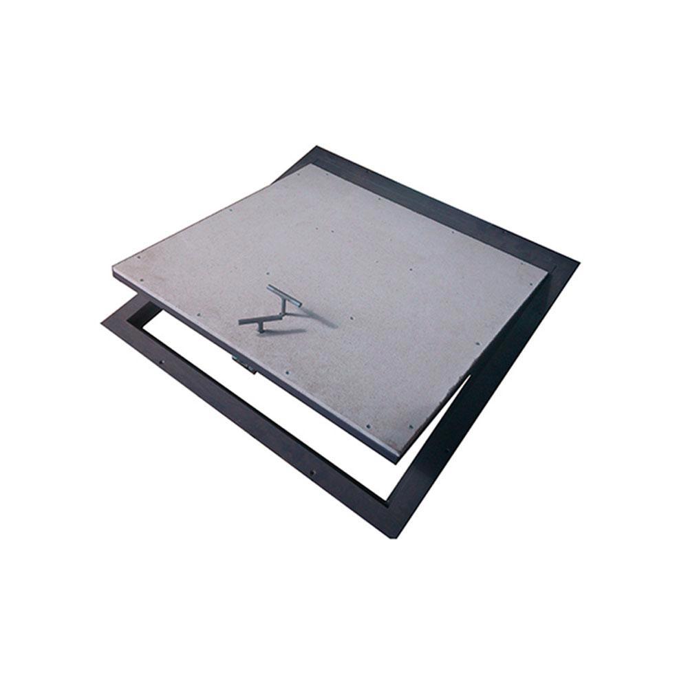 Изображение товара Напольный ревизионный люк ХАММЕР МИРАЖ сталь 90x90 см