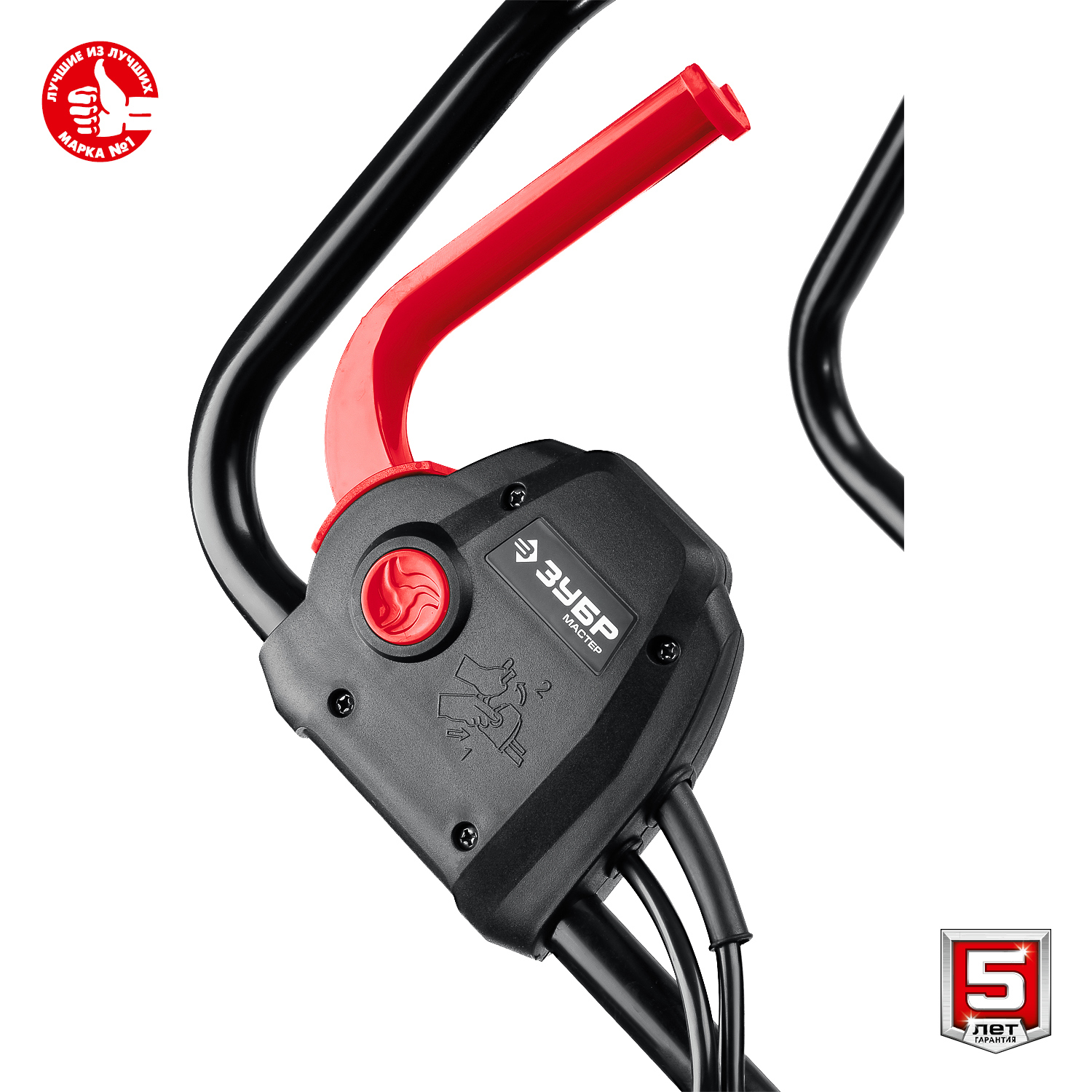 Изображение товара Газонокосилка электрическая Зубр ГС-33-1300 1300 Вт 33 см