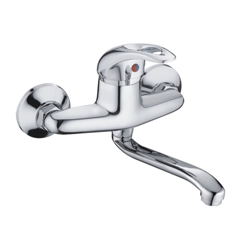 Изображение товара Однорычажный смеситель Haiba Hb4603 5 см цвет хром