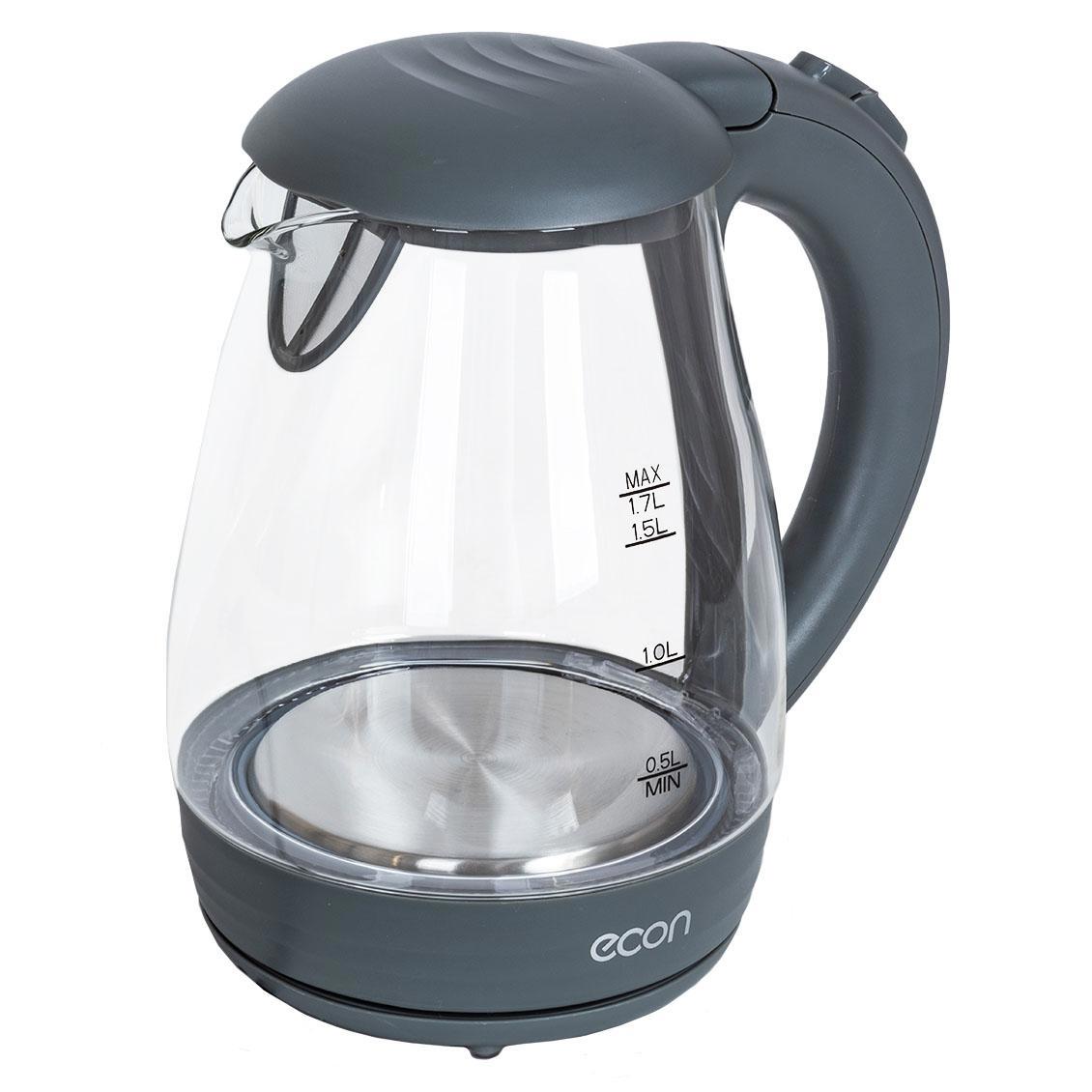 Изображение товара Чайник Econ ECO-1739KE graphite 1.7 л пластик цвет серый