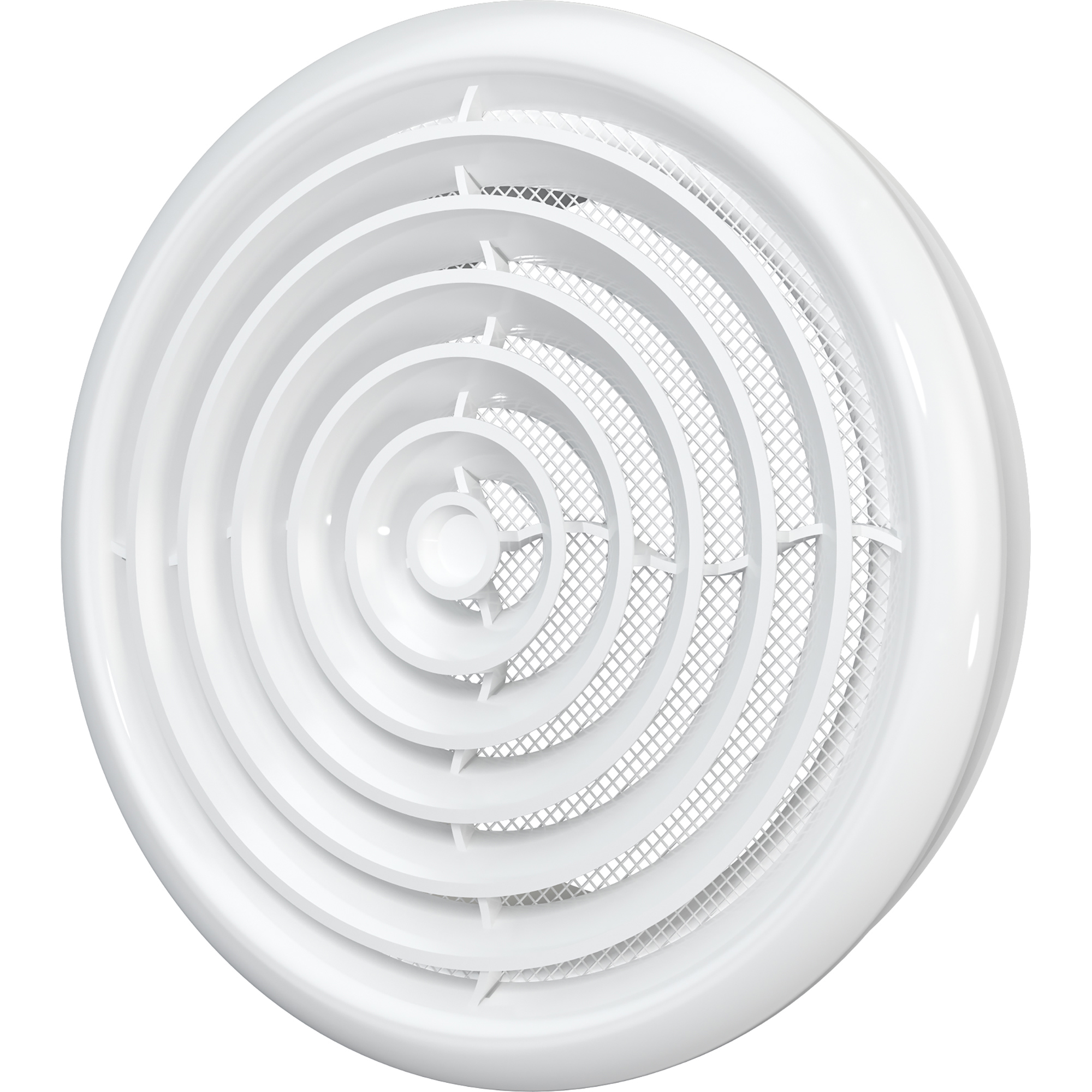 Изображение товара Диффузор приточно-вытяжной с сеткой ЭРА 12,5DK 125 мм пластиковый