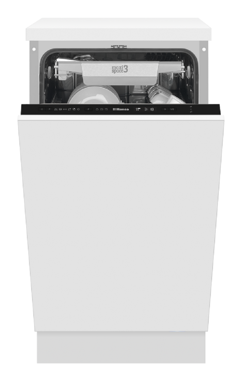 Изображение товара Встраиваемая посудомоечная машина Hansa ZIM426EQ 44.8 см 6 программ цвет белый Изображение товара Встраиваемая посудомоечная машина Hansa ZIM426EQ 44.8 см 6 программ цвет белый