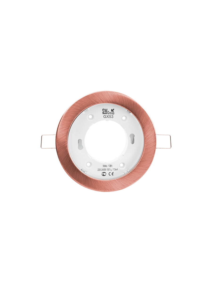 Изображение товара Светильник потолочный светодиодный SWG GX53-H4-BC GX53-H4 цвет медь