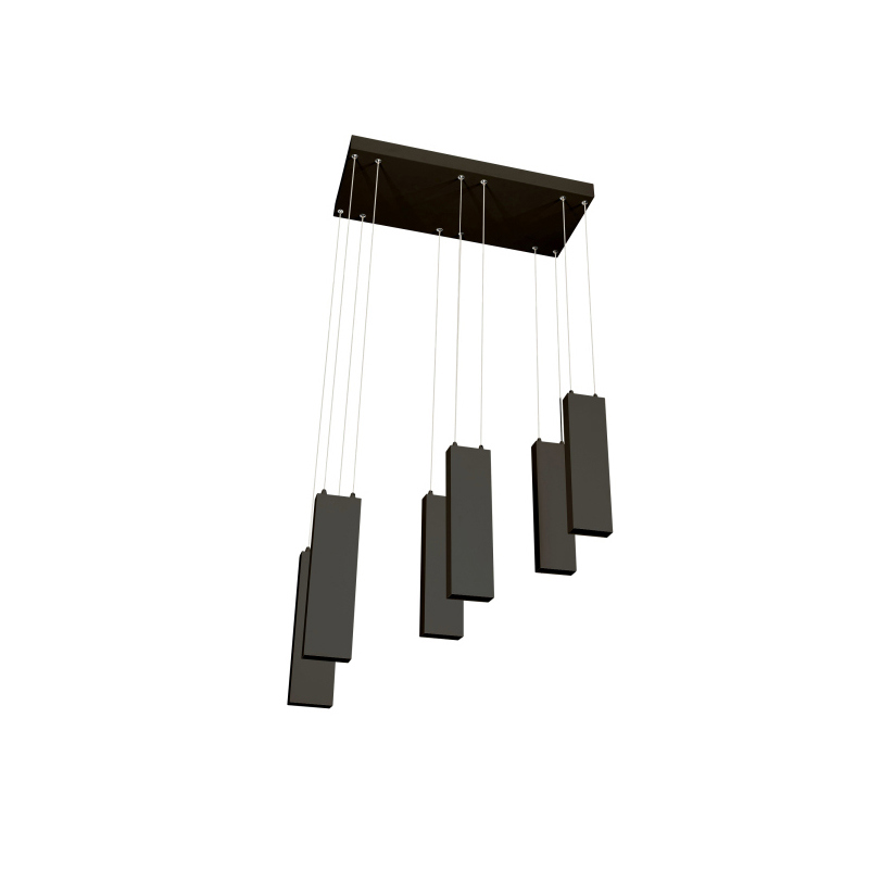 Изображение товара Светильник подвесной светодиодный Arlight 029101 теплый белый свет цвет черный