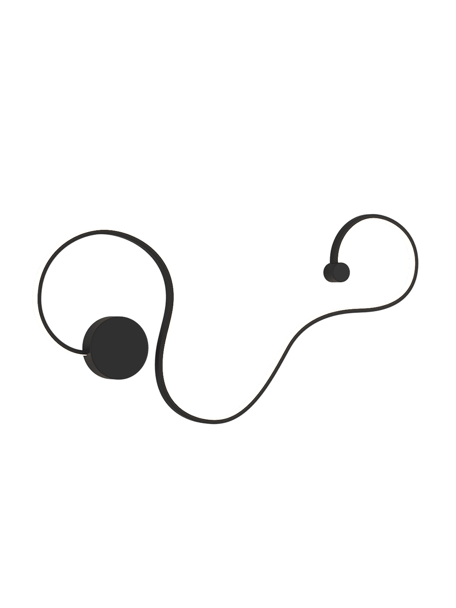 Изображение товара Потолочный светодиодный светильник DESIGNLED AB15014-1B-BL теплый белый 40,5 см