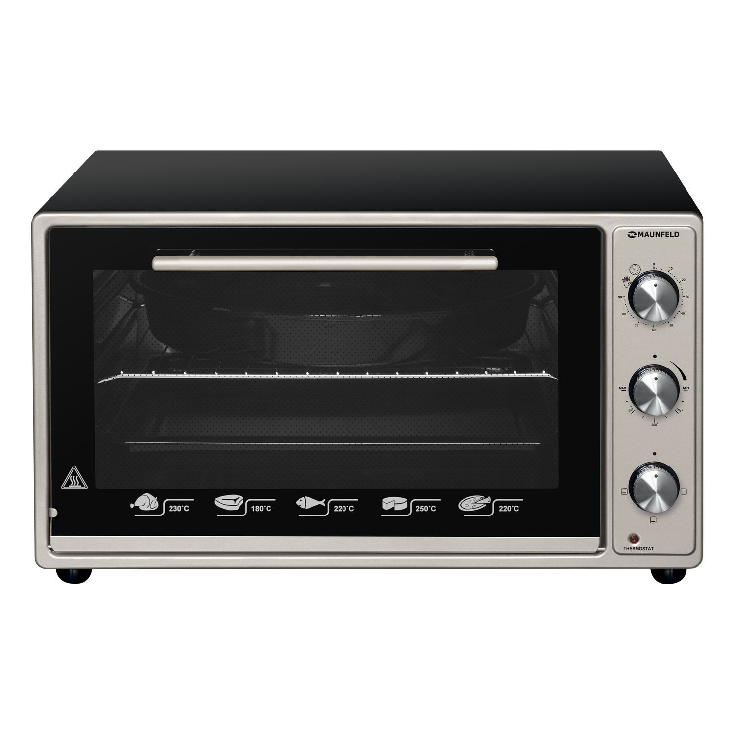 Изображение товара Электропечь Maunfeld CEMOB 363 S1 36 л нержавеющая сталь 1300 Вт