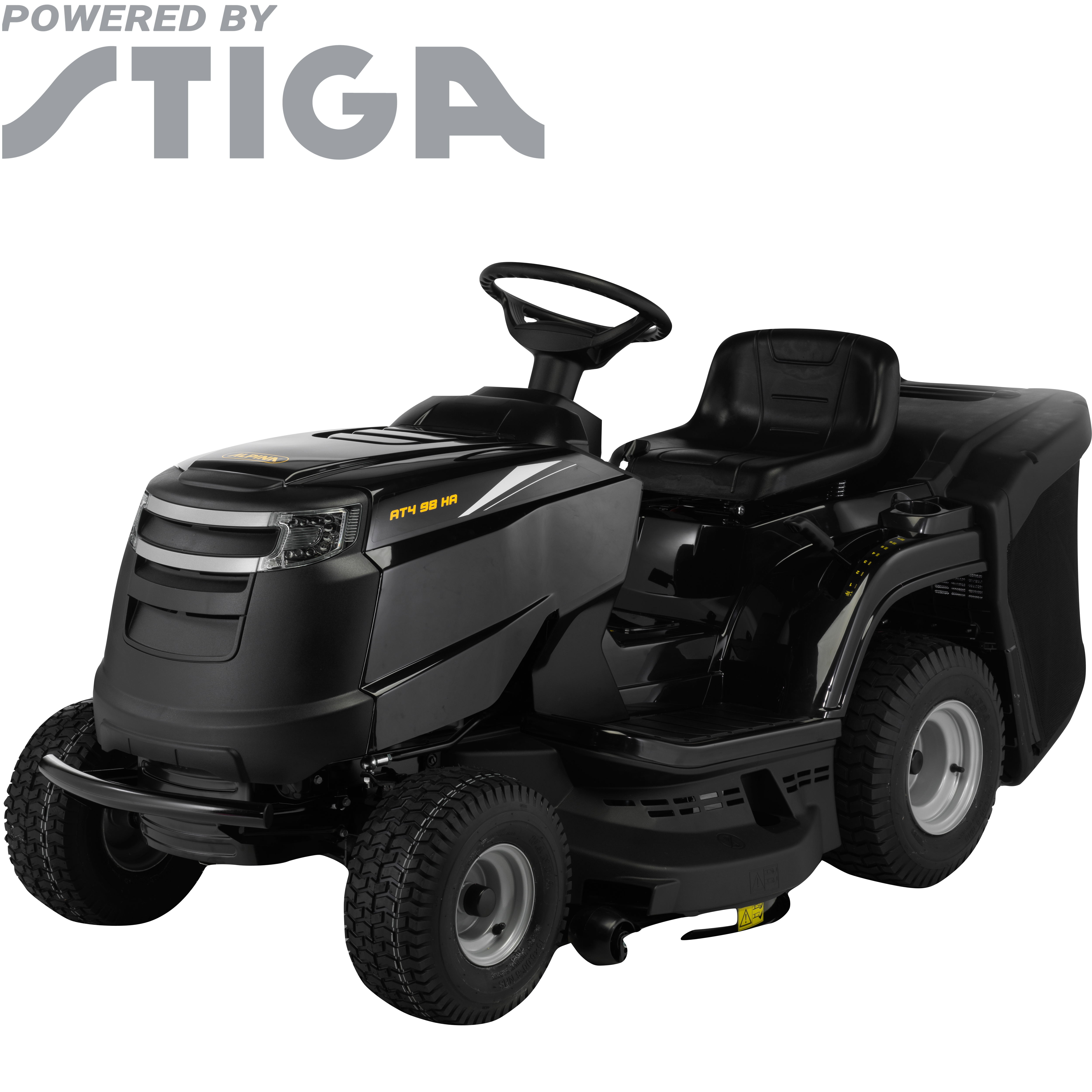 Изображение товара Трактор садовый Aplina АТ4 98 НА 10.6 л/с, 98 см