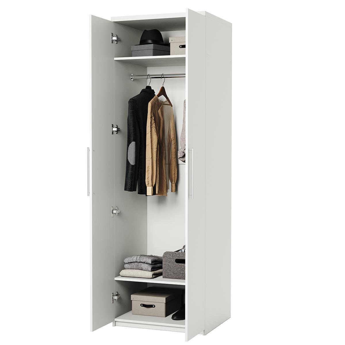 Изображение товара Шкаф распашной Шарм-Дизайн МШ-21 80x220 см белый