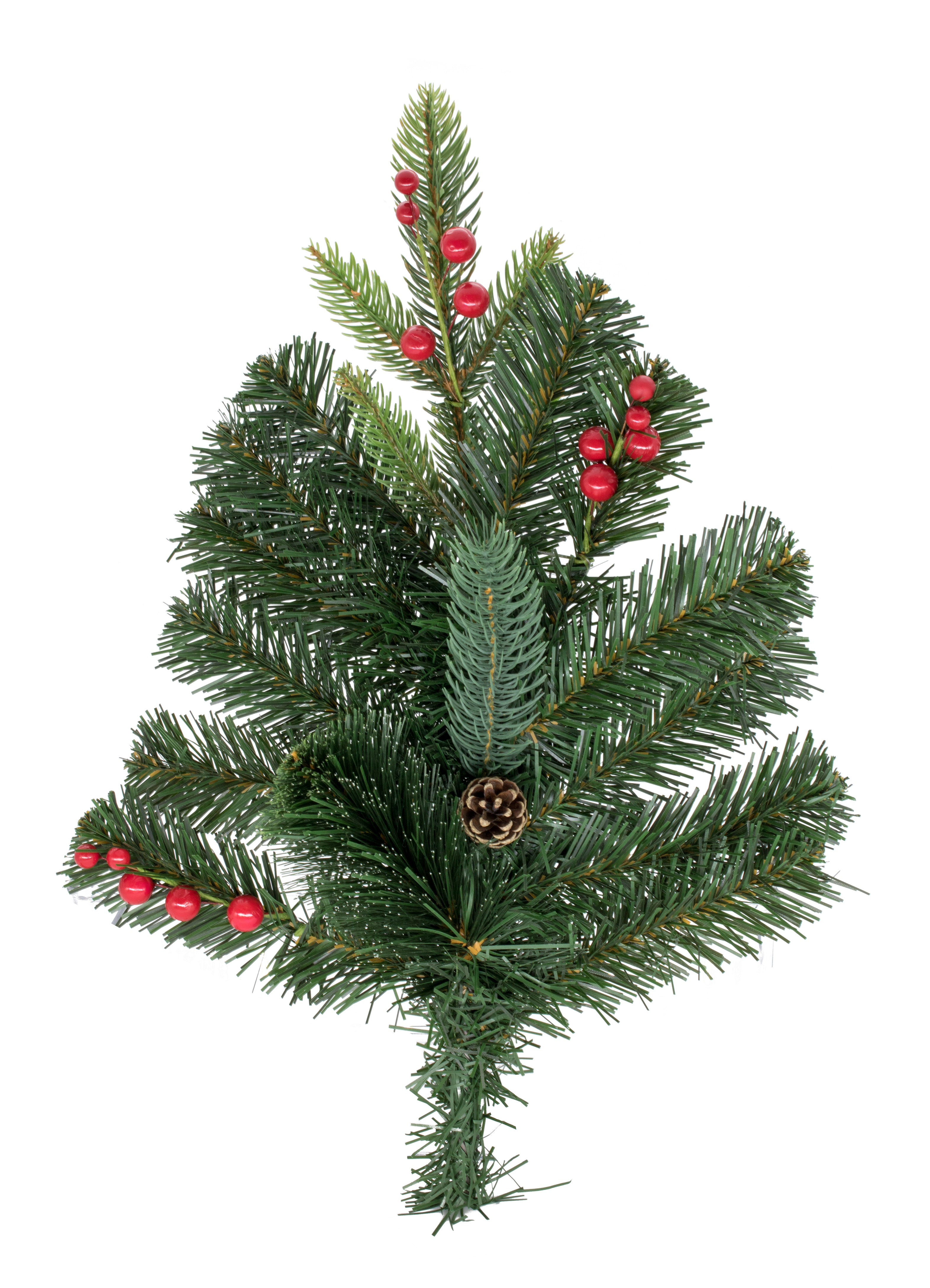 Изображение товара Ветка декоративная рождественская ВР 07 для новогоднего декора