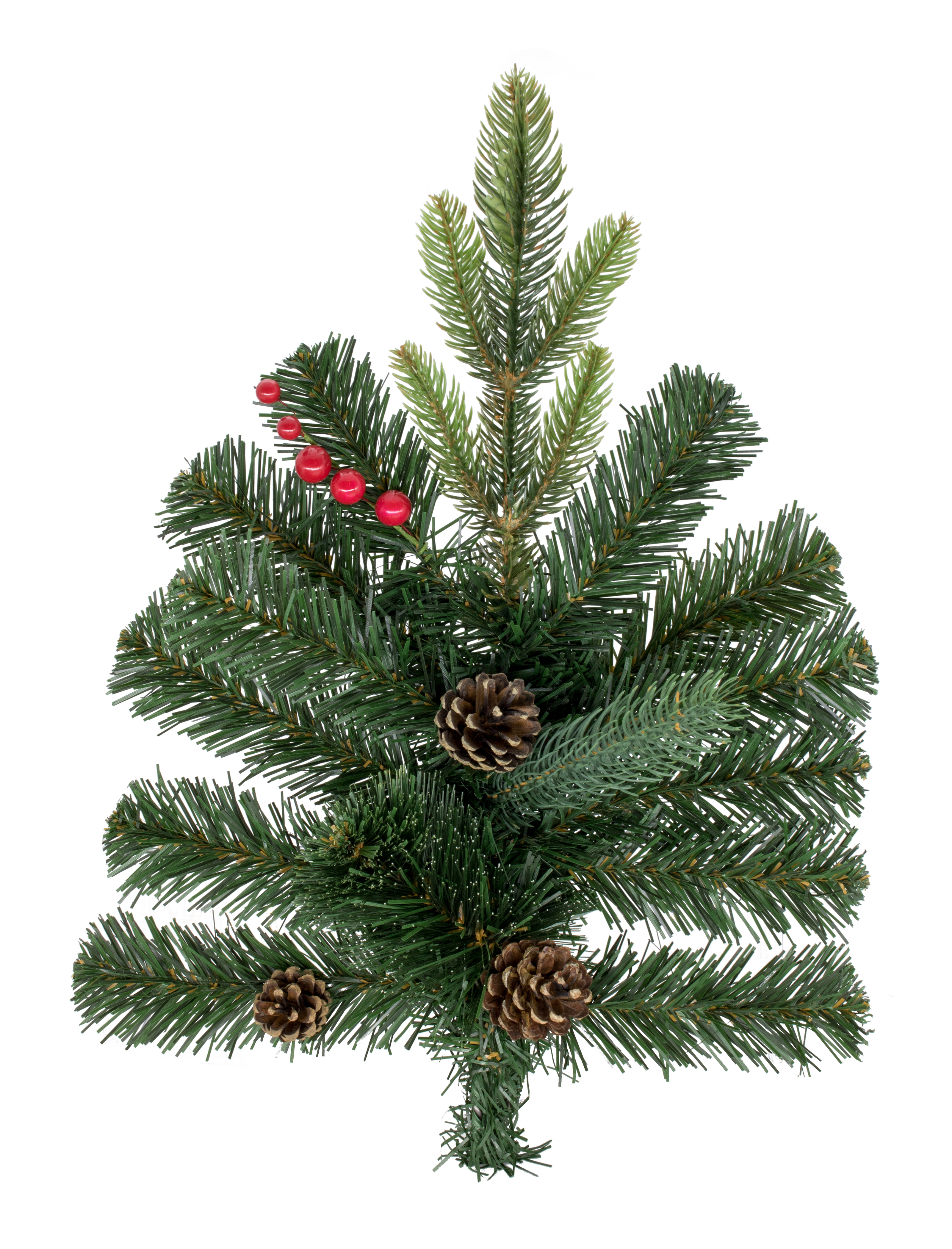Изображение товара Декоративная ветка рождественская ВР 08 для новогоднего оформления