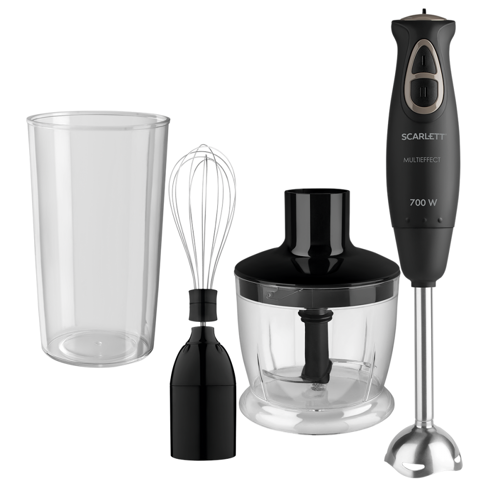 Изображение товара Погружной блендер Scarlett SC-HB42F55 700 Вт 2 скорости черный