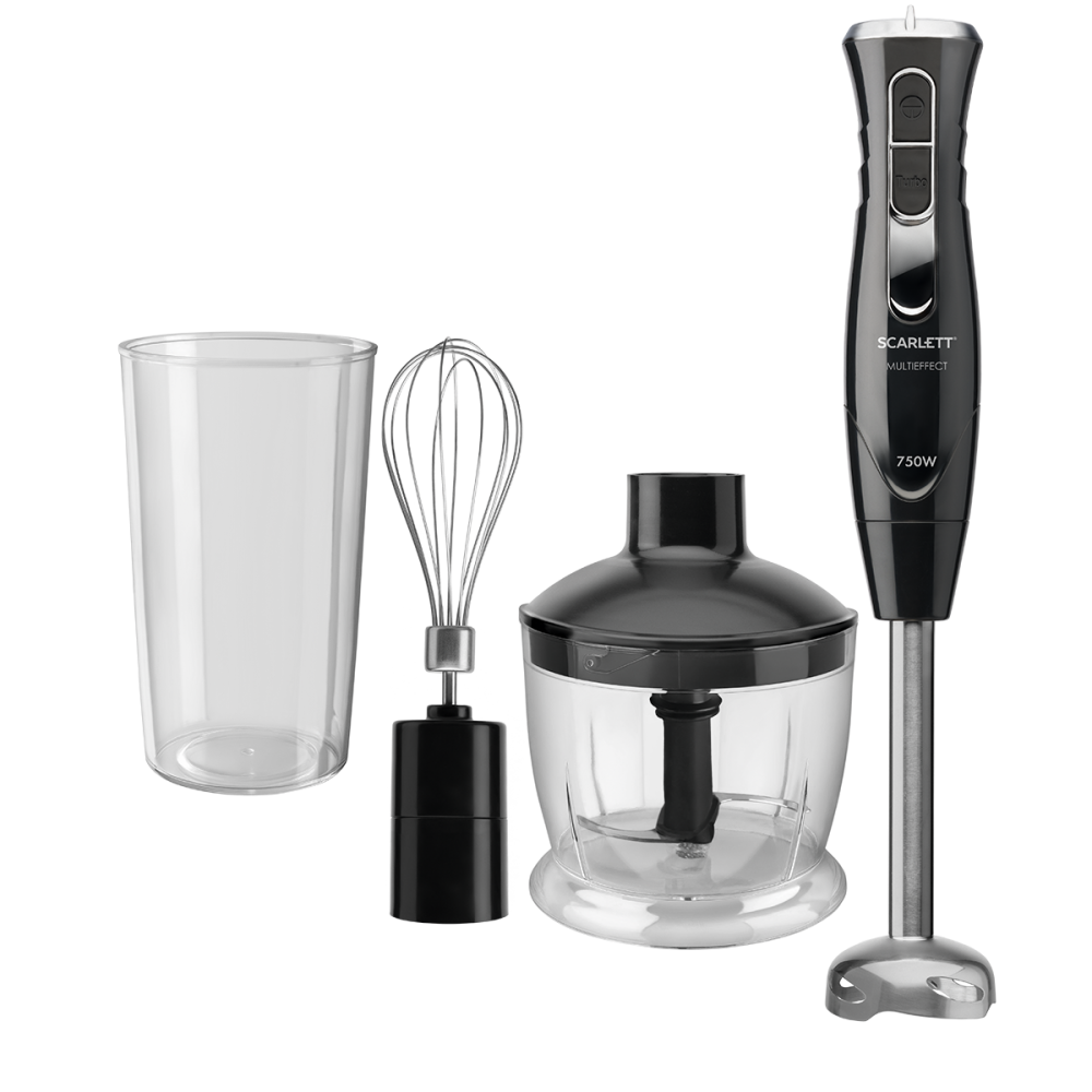 Изображение товара Погружной блендер Scarlett SC-HB42F81 750 Вт 20 скоростей черный