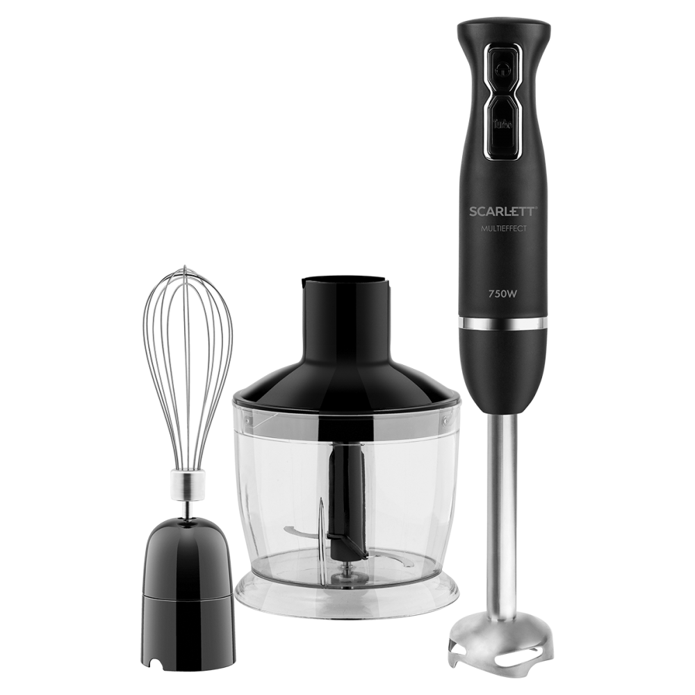 Изображение товара Погружной блендер Scarlett SC-HB42F39 750 Вт 2 скорости черный
