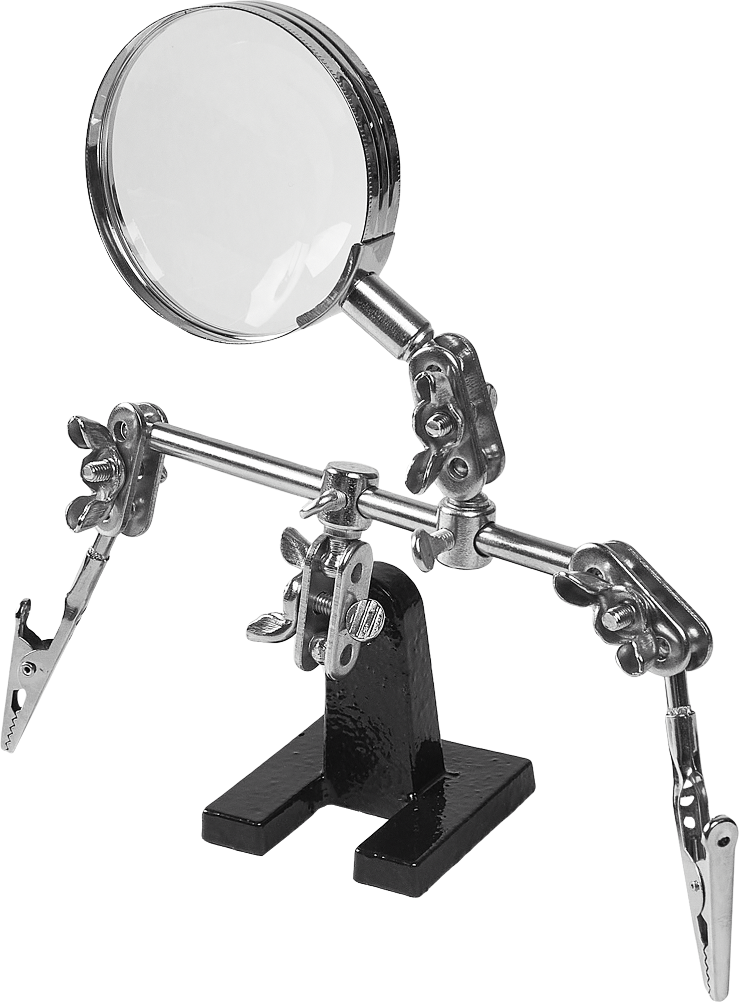 Изображение товара Зажим для пайки с лупой Спец 3510