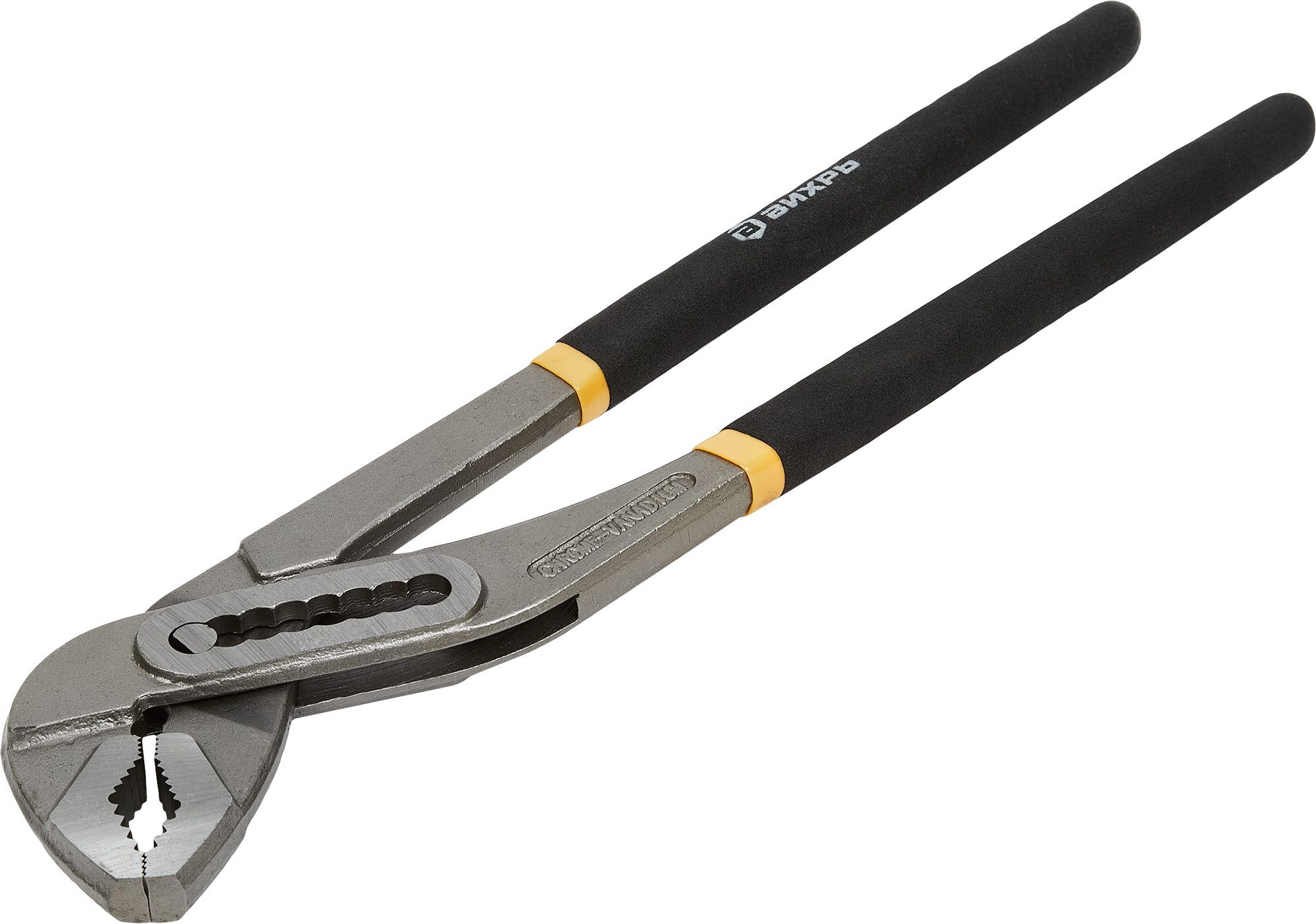 Изображение товара Клещи переставные Вихрь 73/6/3/5, длина 300 мм, хромированная, антикоррозийная обработка