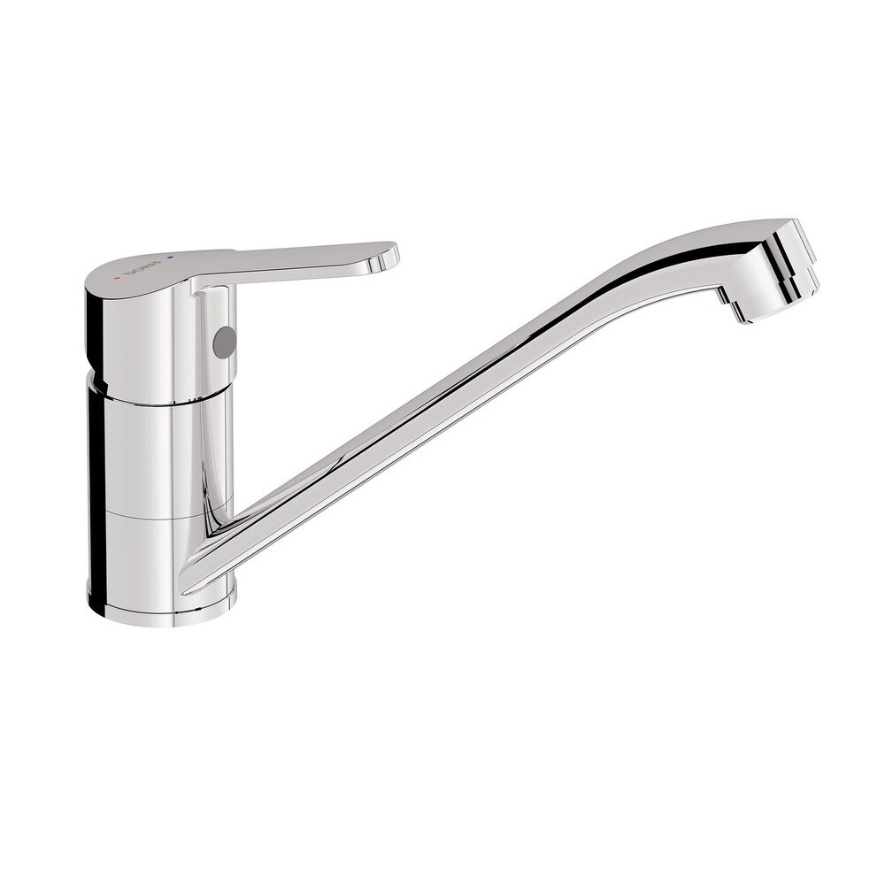 Изображение товара Смеситель для кухни Dorff Norma D1012000 13 см с поворотным изливом цвет хром