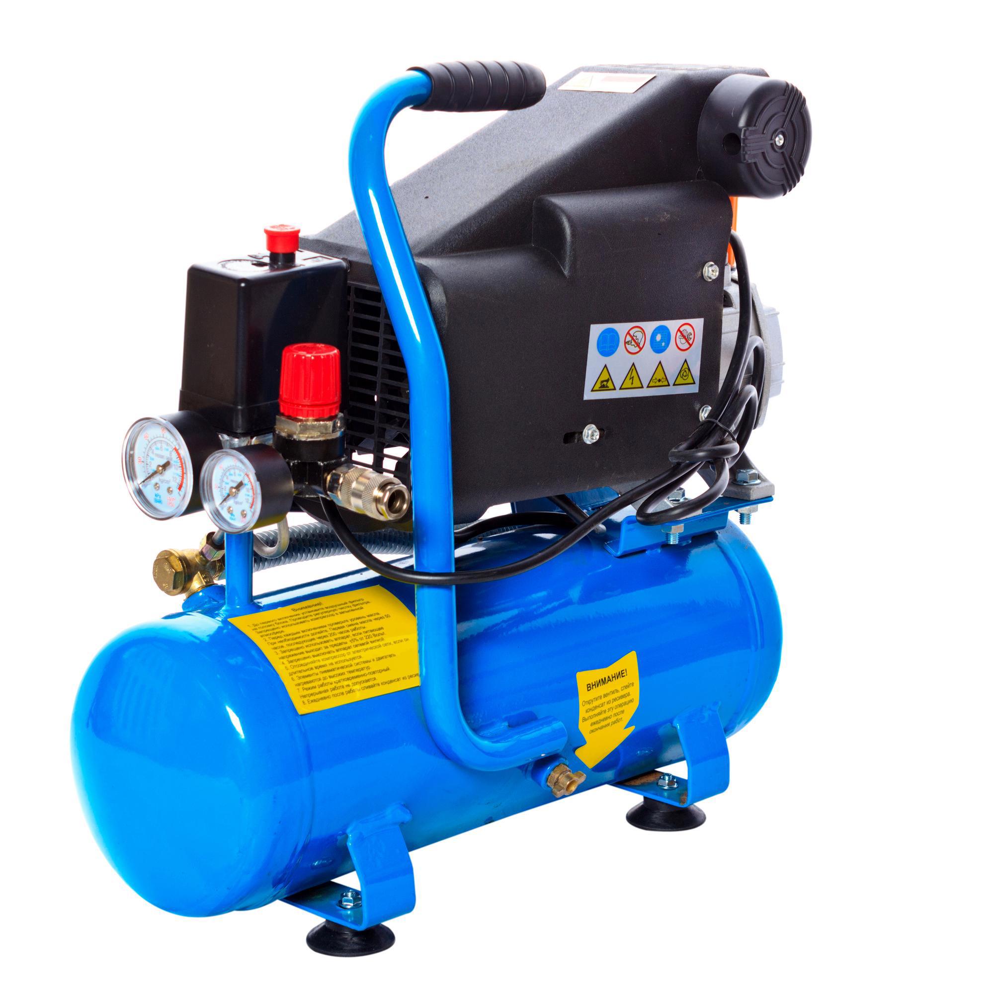 Изображение товара Компрессор поршневой масляный Concorde CD-AC125/8, 8 л, 124 л/мин