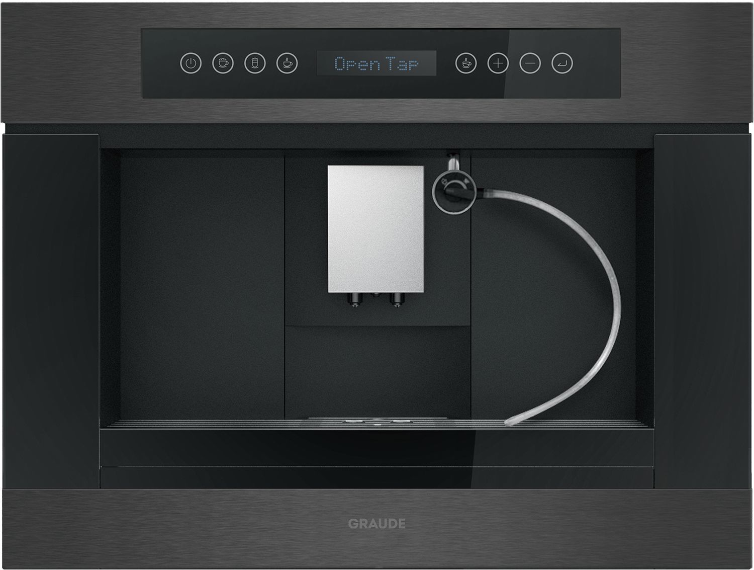 Изображение товара Встроенная кофемашина Graude 59.5x45.5x48.6 цвет матовая сталь