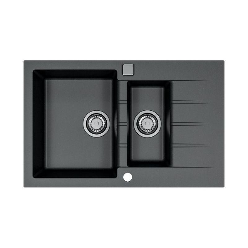 Изображение товара Врезная кухонная мойка ALVEUS CADIT 79x50 см из искусственного гранита