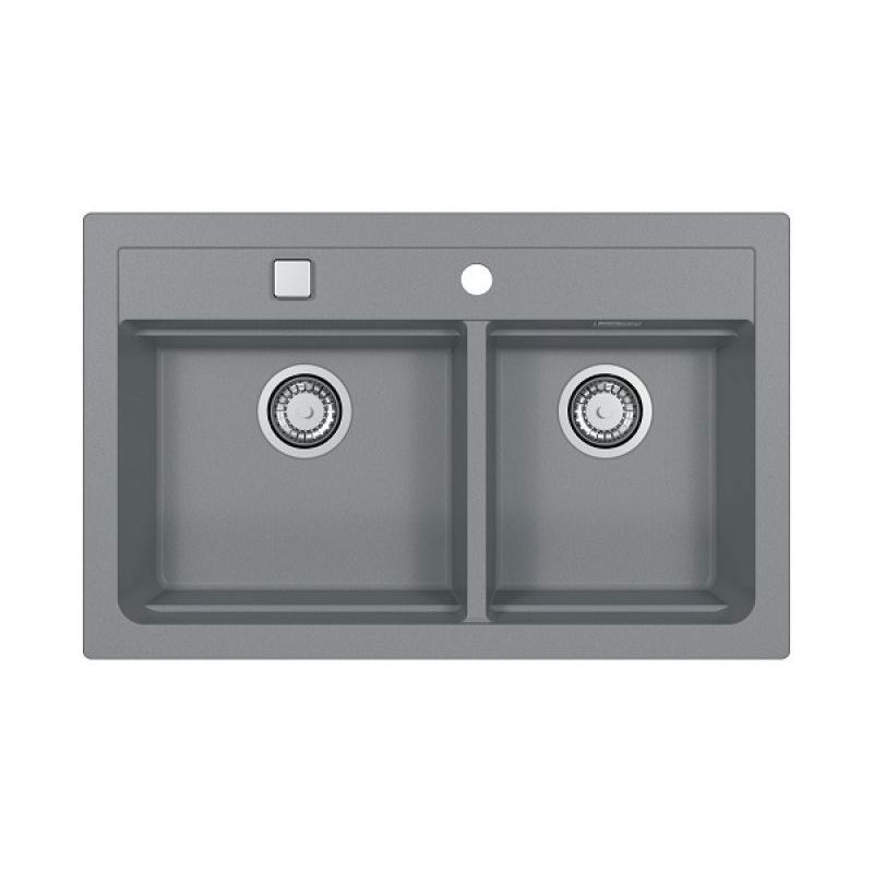 Изображение товара Врезная кухонная мойка ALVEUS ATROX 79x50 см из искусственного камня