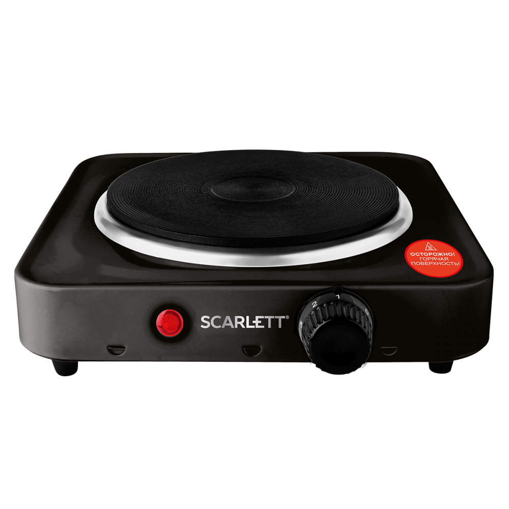 Изображение товара Электрическая настольная плита Scarlett SC-HP700S11 24 см 1 конфорка