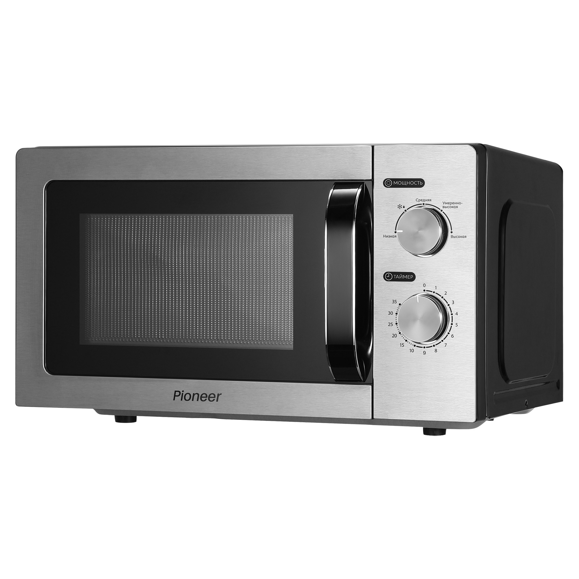 Изображение товара Микроволновая печь Pioneer 45.50x26x35.50 см 700 Вт MW212M