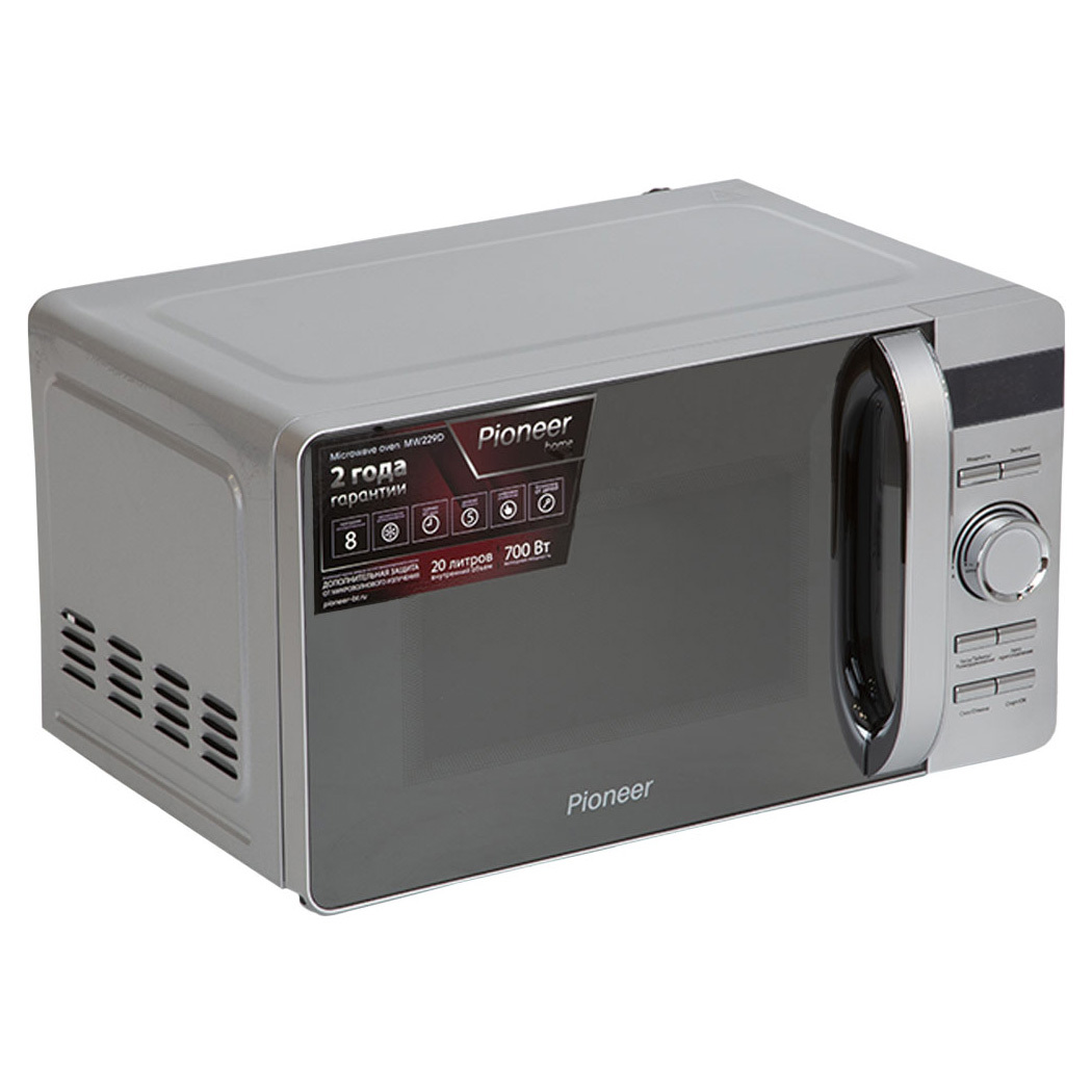 Изображение товара Микроволновая печь Pioneer 44.50x25.50x34.20 см 700 Вт MW229D