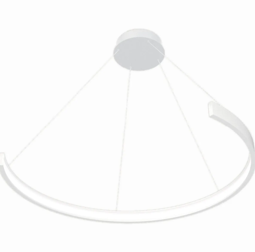 Изображение товара Люстра подвесная светодиодная LUCHERA TLME1-70-01 18м² теплый белый свет