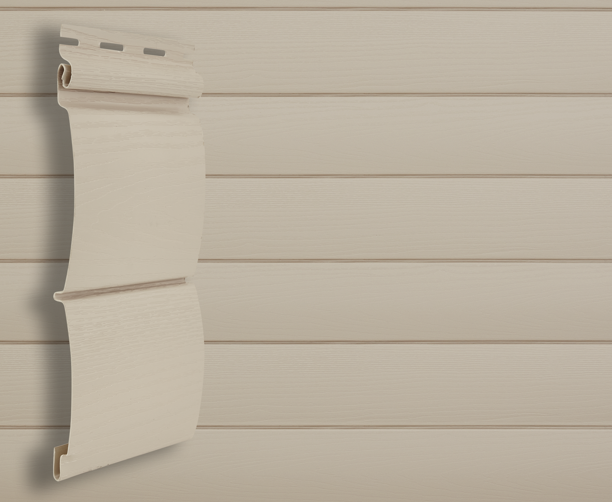 Сайдинг виниловый Artens Блок-хаус 3 м Бежевый 0.696 м²