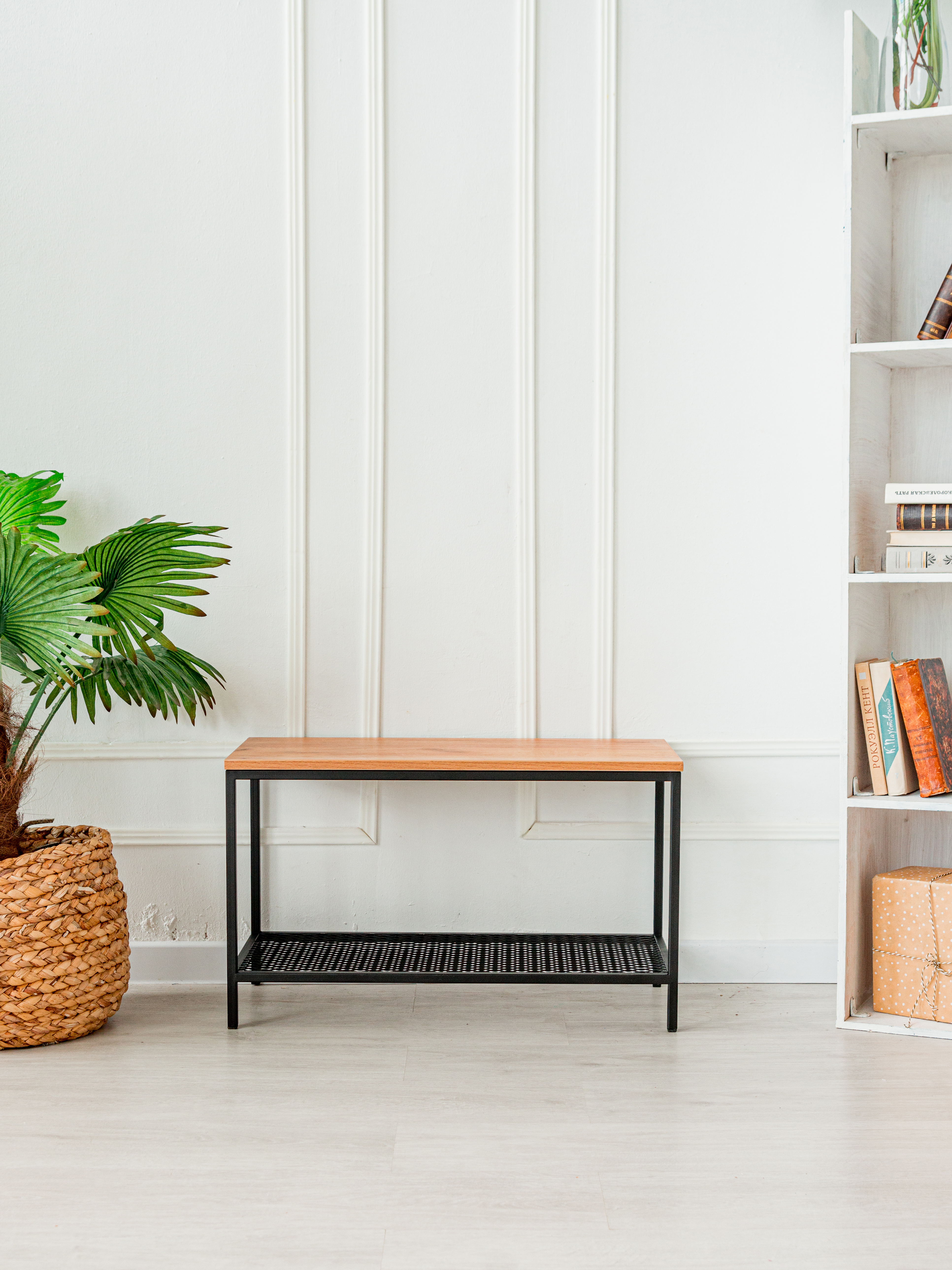 Изображение товара Обувница Диалан-строй 70x42x30 см 2 полки ЛДСП цвет золото