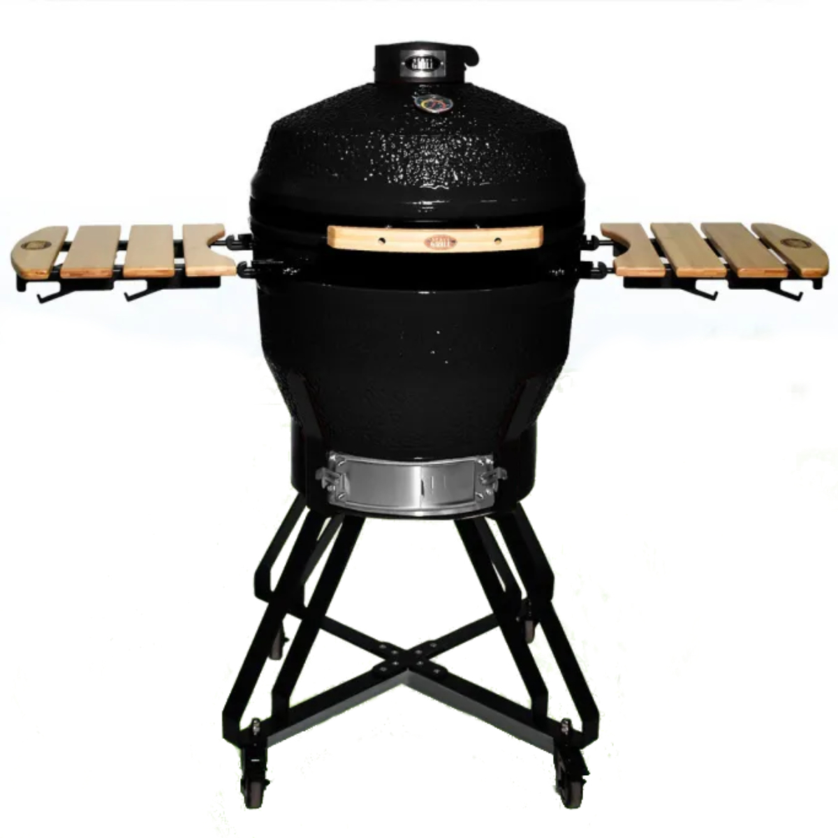 Изображение товара Гриль керамический Start Grill 22 PRO черный с термометром