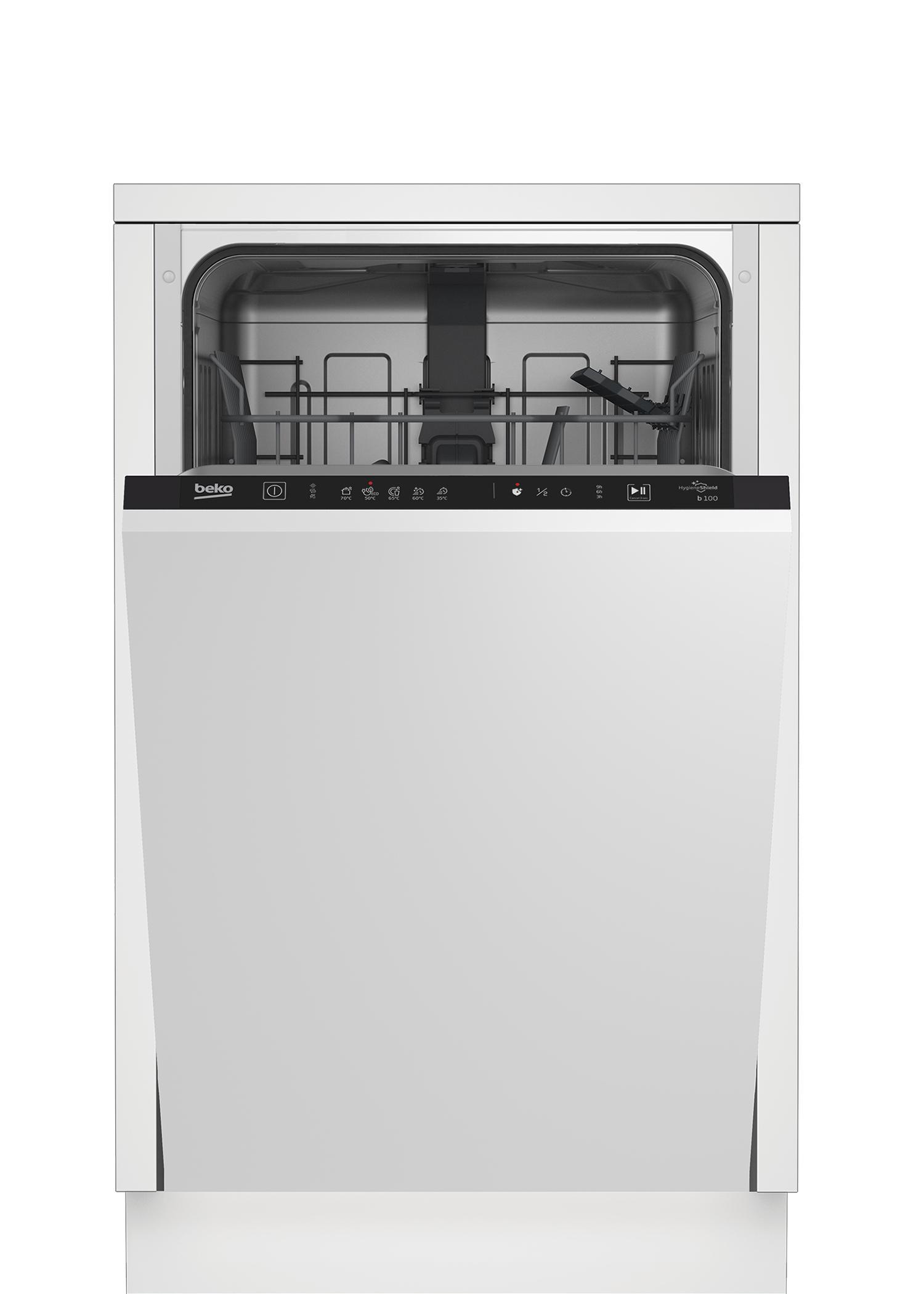 Изображение товара Встраиваемая посудомоечная машина BEKO BDIS15020 белый 44.8 см 5 программ