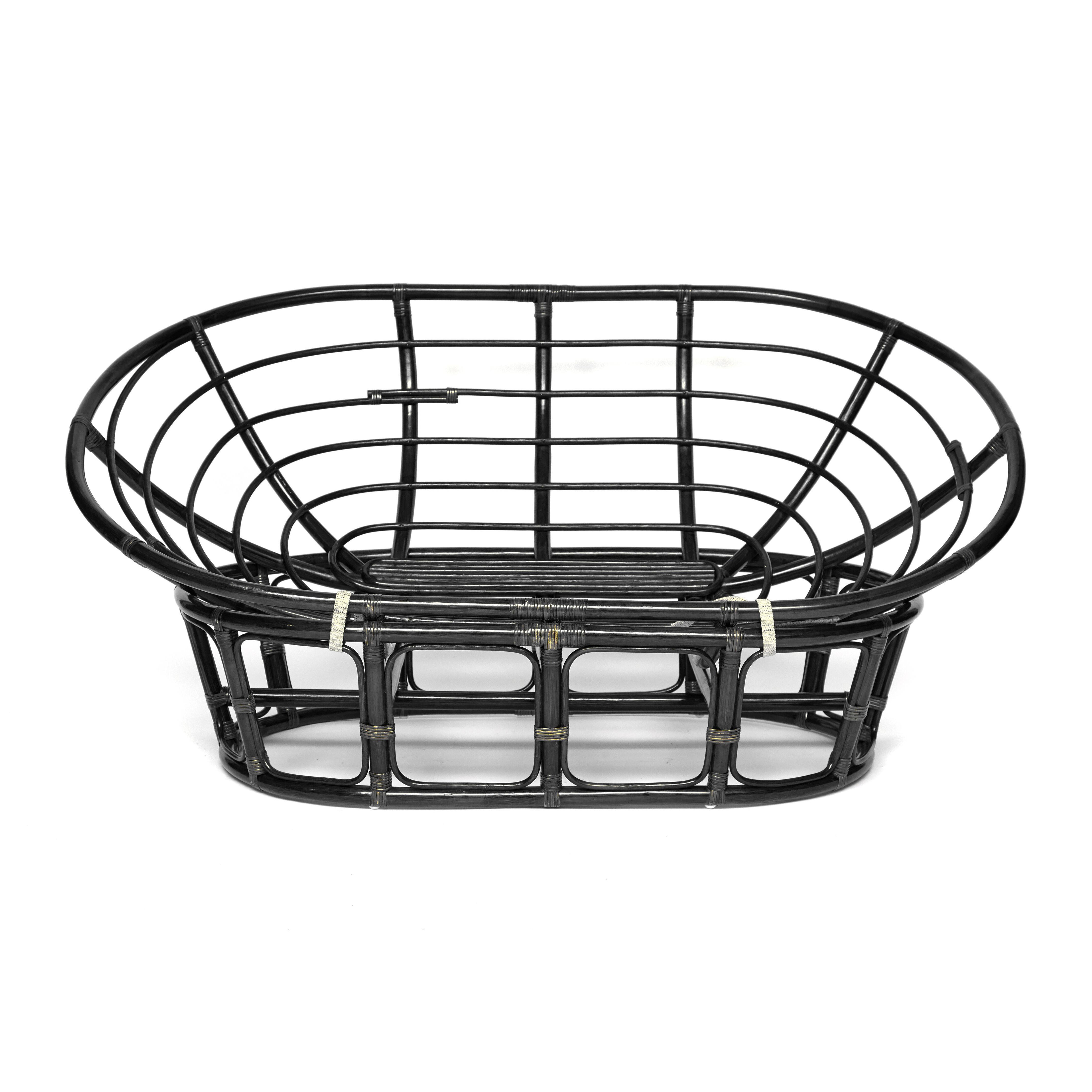 Изображение товара Кресло садовое Tetchair Mamasan 2 места из ротанта темный шоколад