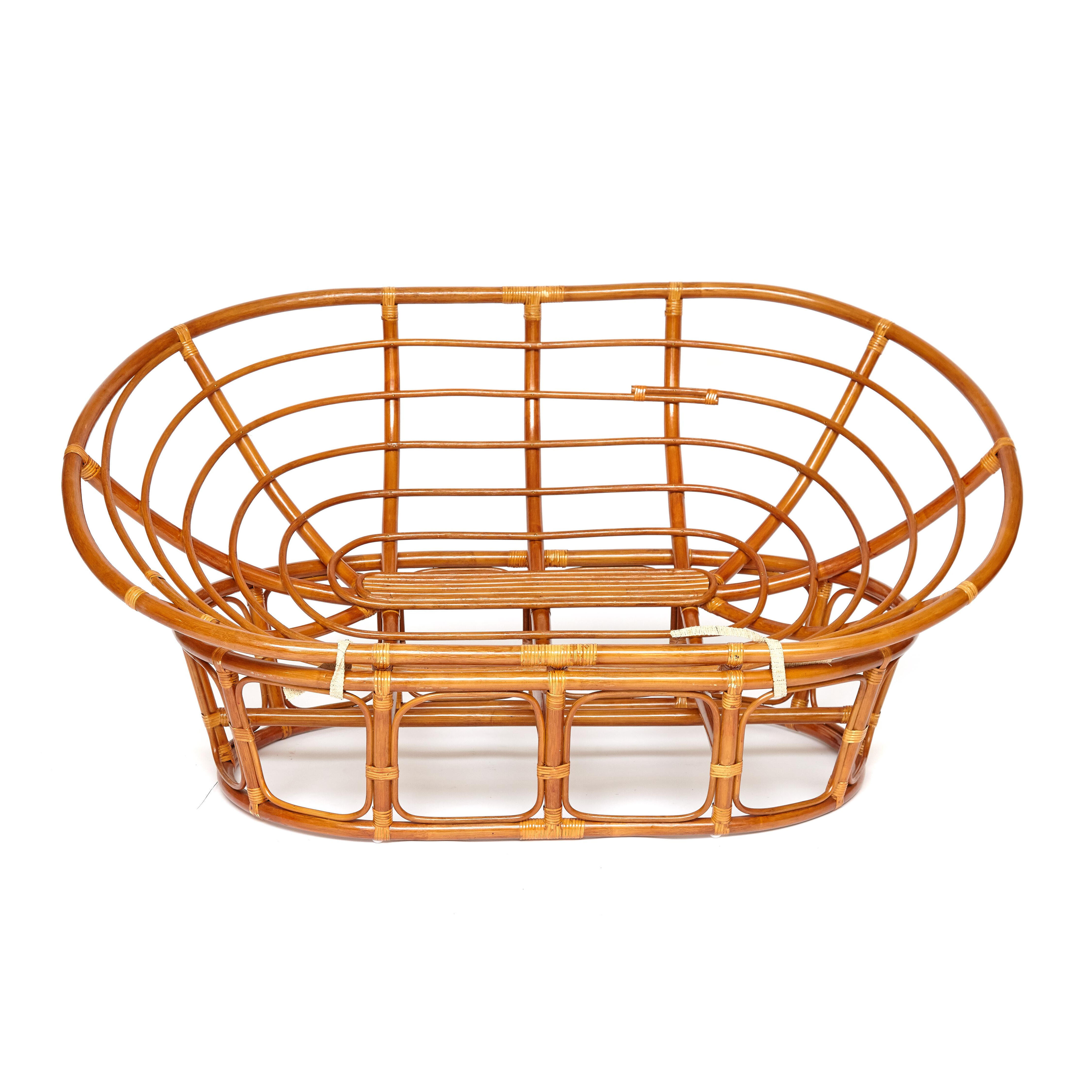 Изображение товара Садовое кресло Tetchair Mamasan из ротанга, коричневый