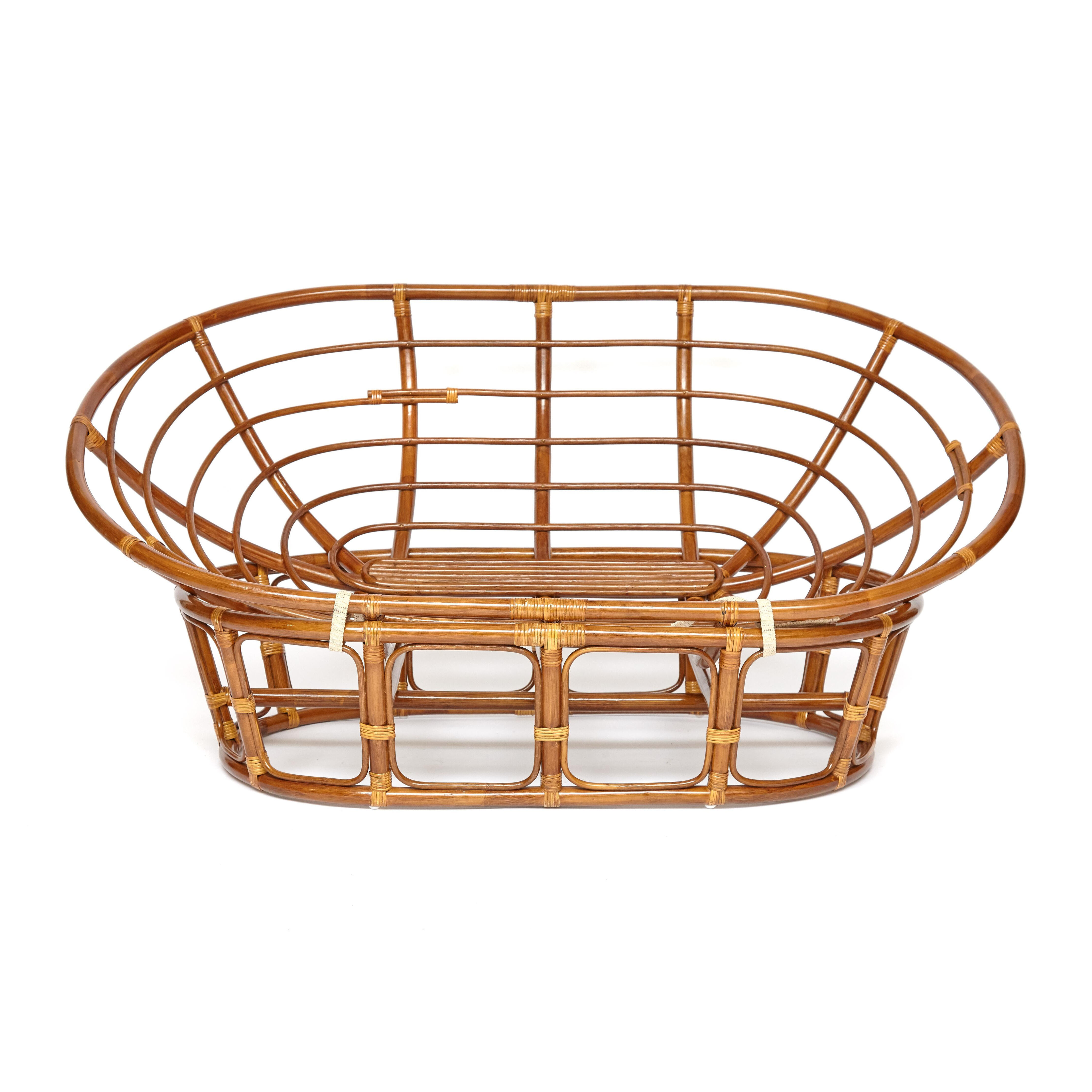 Изображение товара Кресло садовое Tetchair Mamasan 175 см х 110 см х 82 см ротанг коричневый