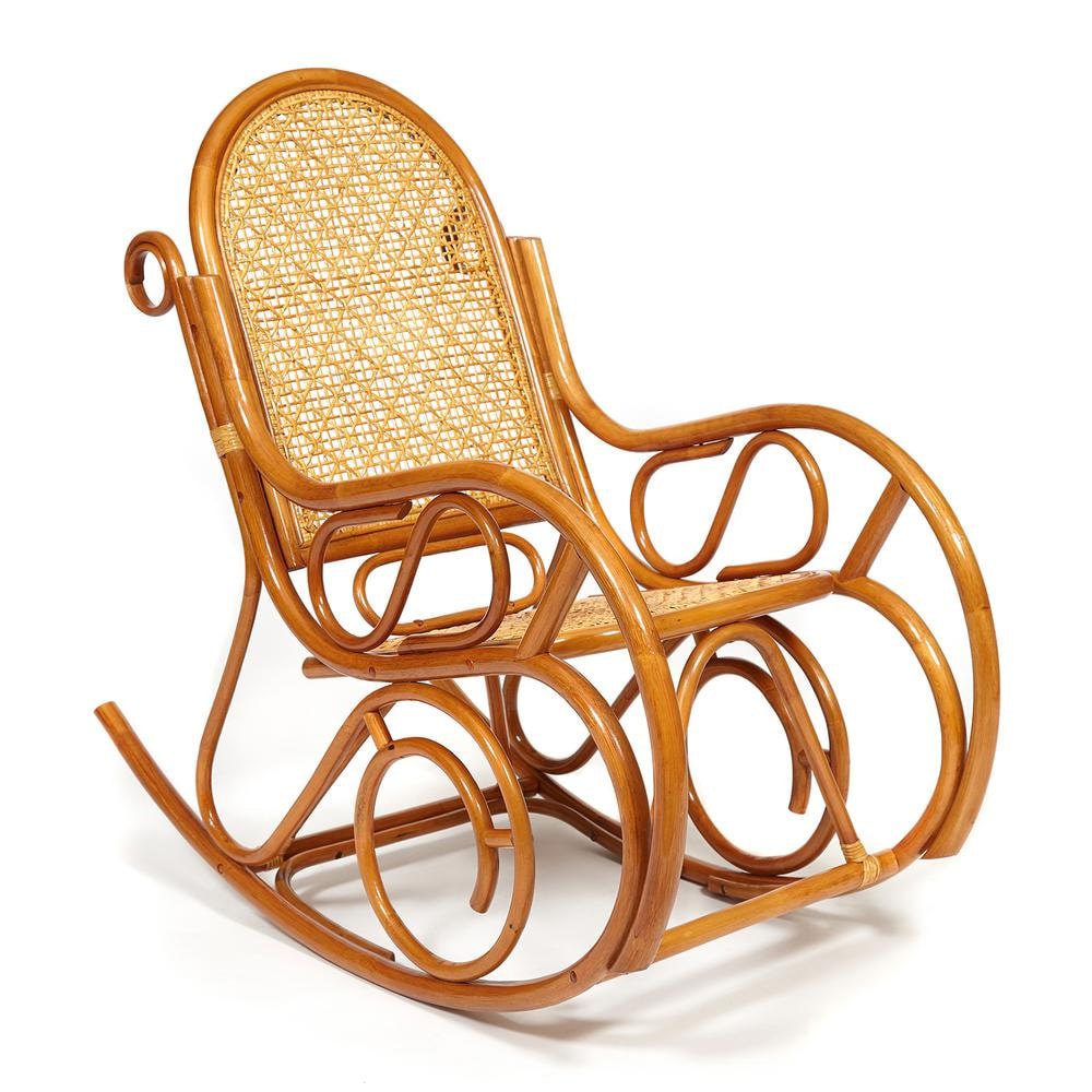 Изображение товара Кресло-качалка Tetchair MilaNO из ротанга для сада и террасы