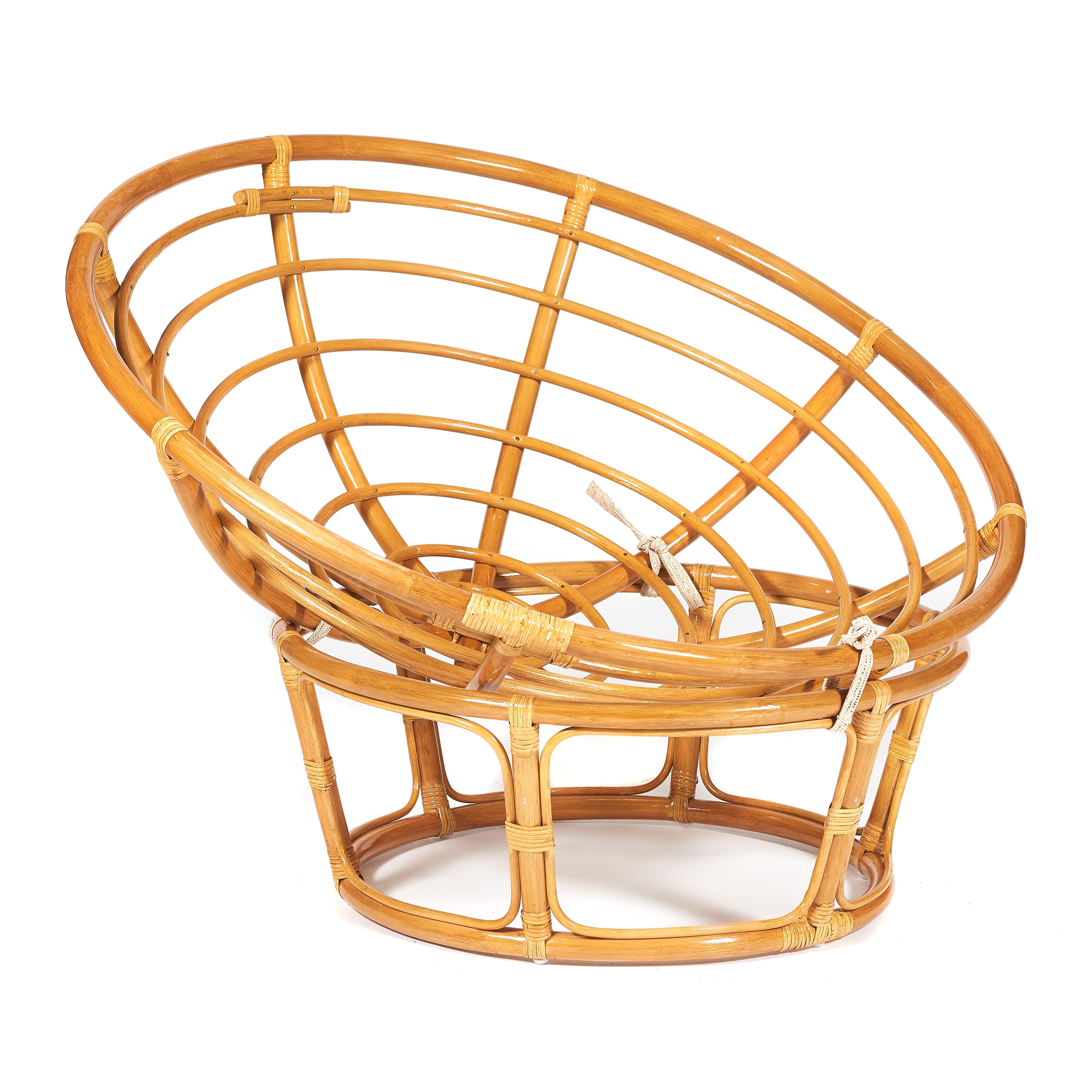 Изображение товара Кресло садовое Tetchair Papasan 115х98х97 см бежевый ротанг